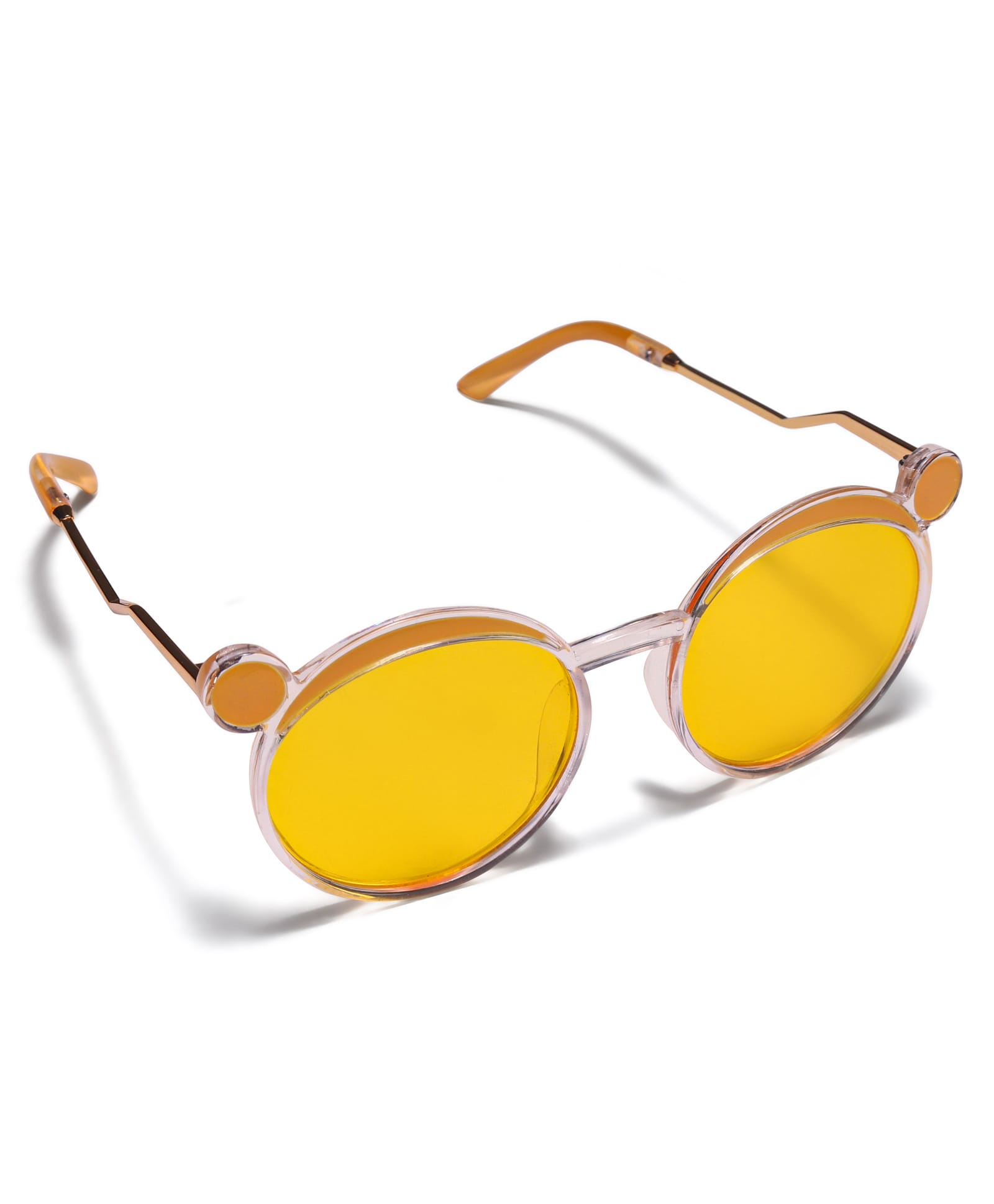 BUNNY SHAPE METAL SUNGLASSES