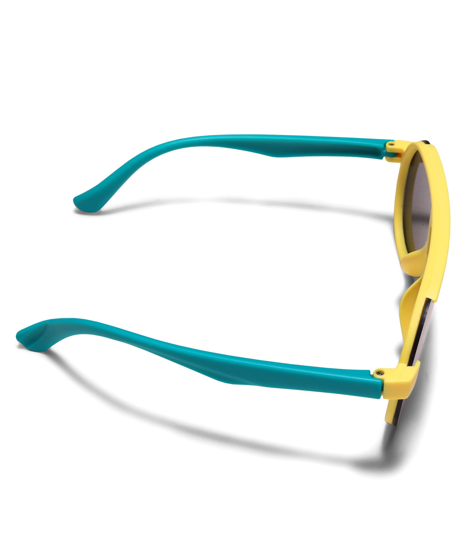DUAL COLOR AVIATOR SHAPE SUNGLASSES