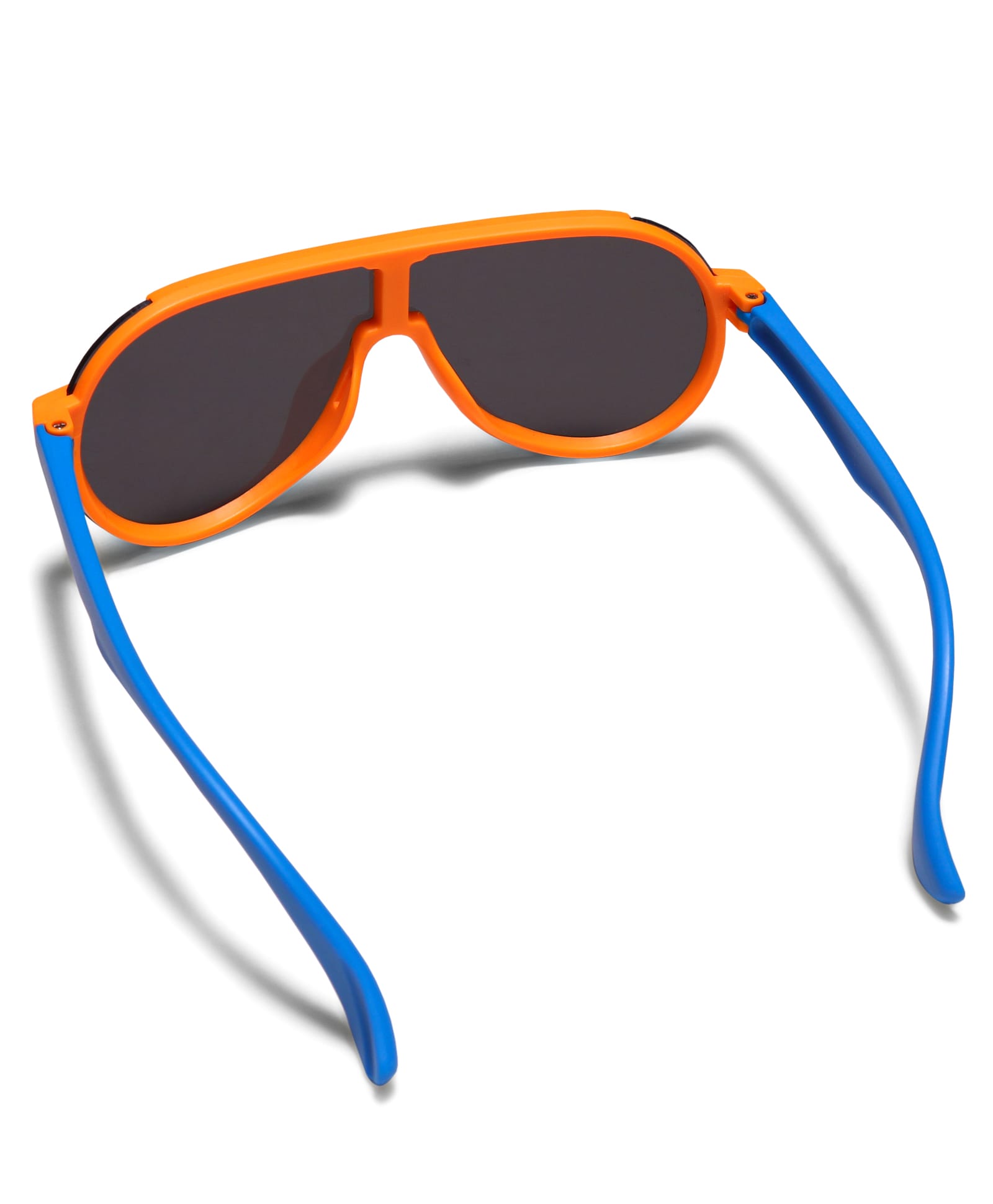 DUAL COLOR AVIATOR SHAPE SUNGLASSES