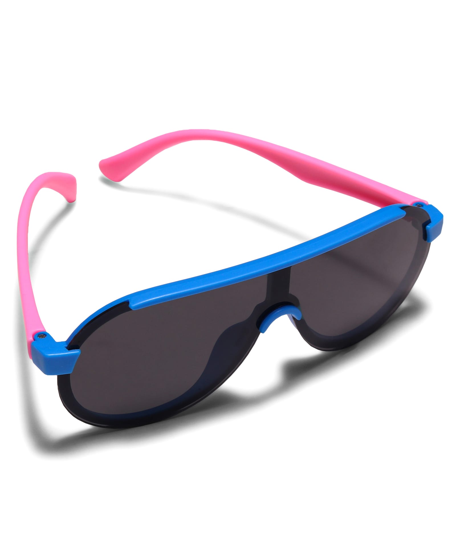DUAL COLOR AVIATOR SHAPE SUNGLASSES