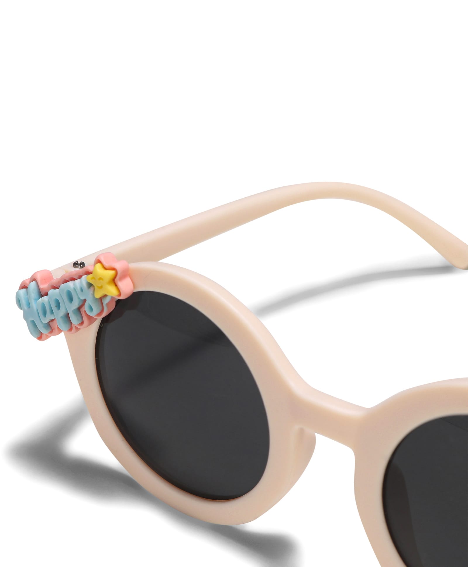 HAPPY GIRL APPLIQUE SUNGLASSES