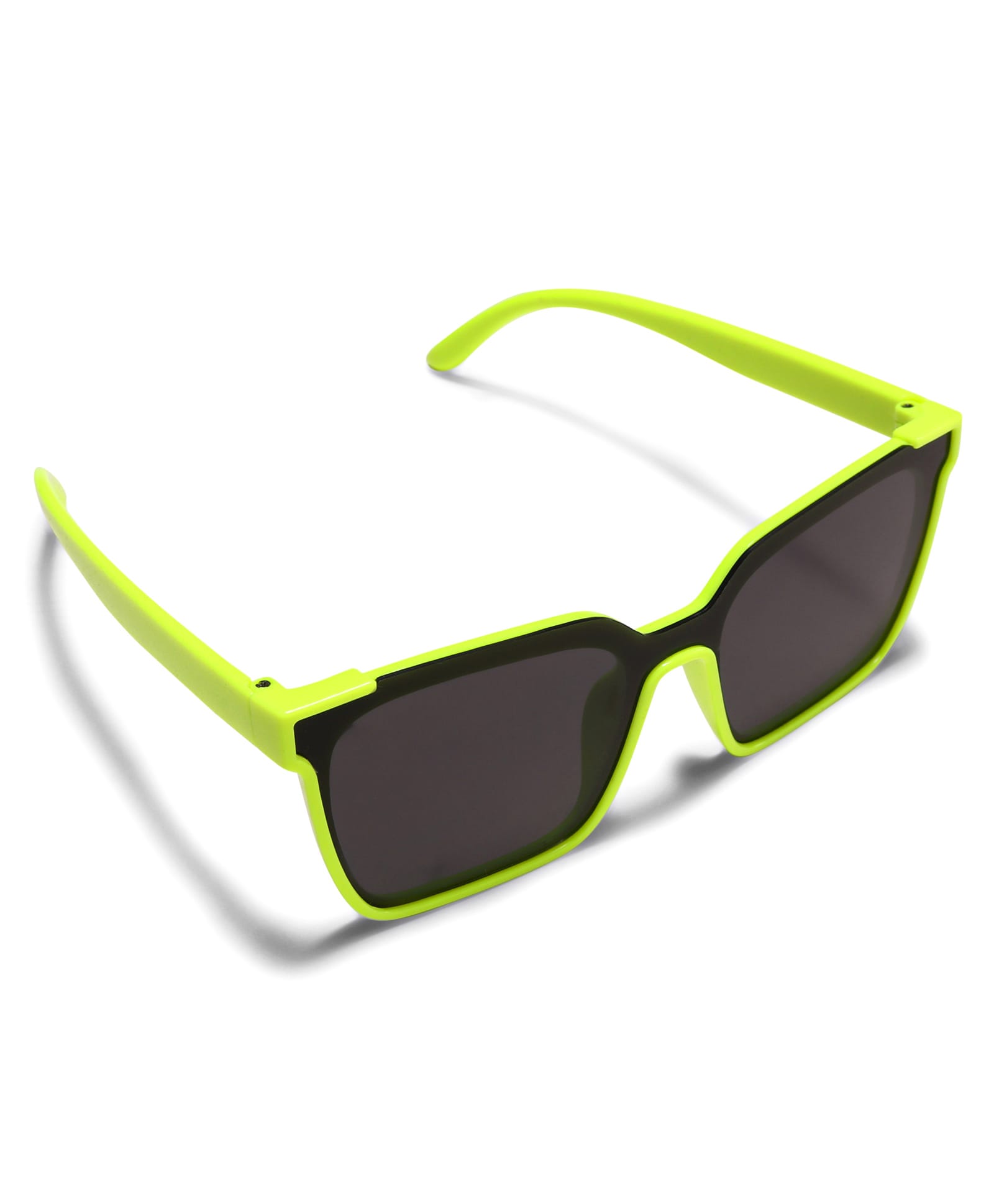 SQUARE SHAPE HALF FRAME SUNGLASSES