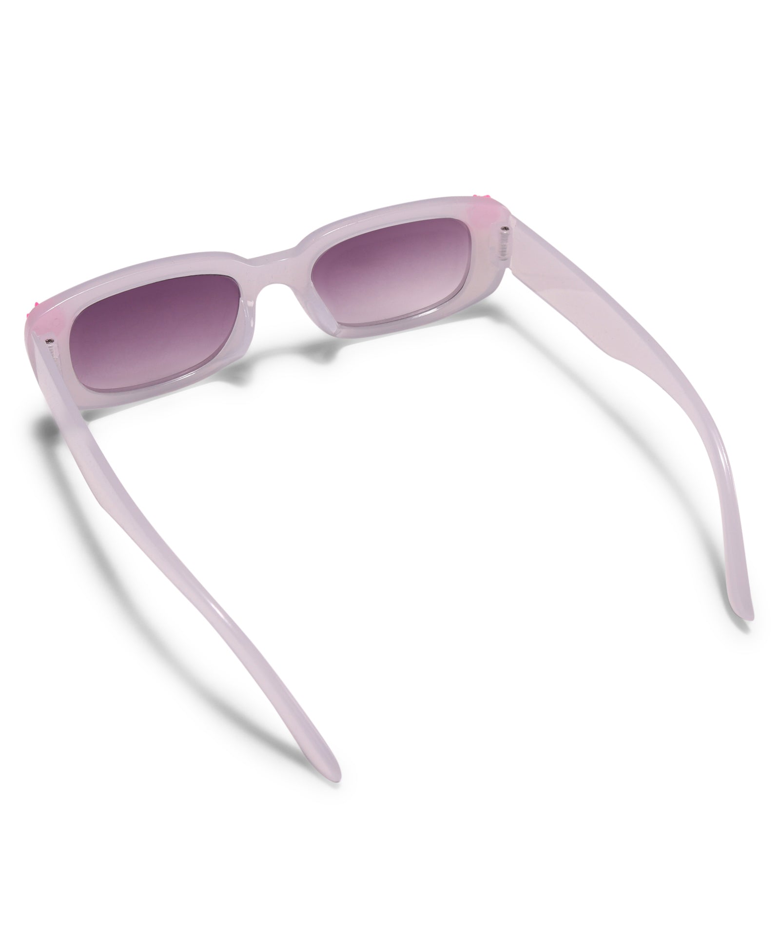 FLOWER APPLIQUE NARROW SUNGLASSES