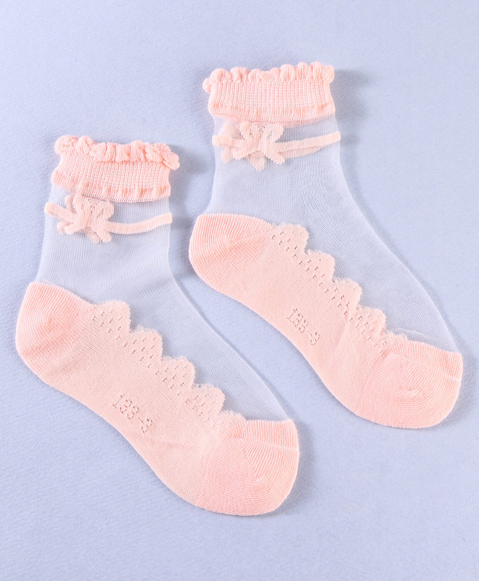 Pack of 3 Bow Design Socks - Multicolor