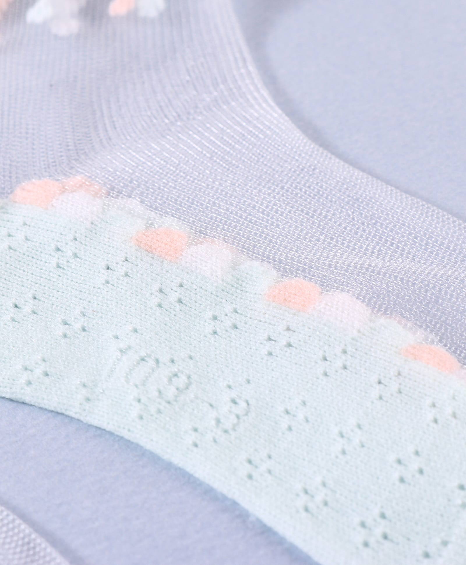 Pack of 3 Bow Design Socks - Multicolor