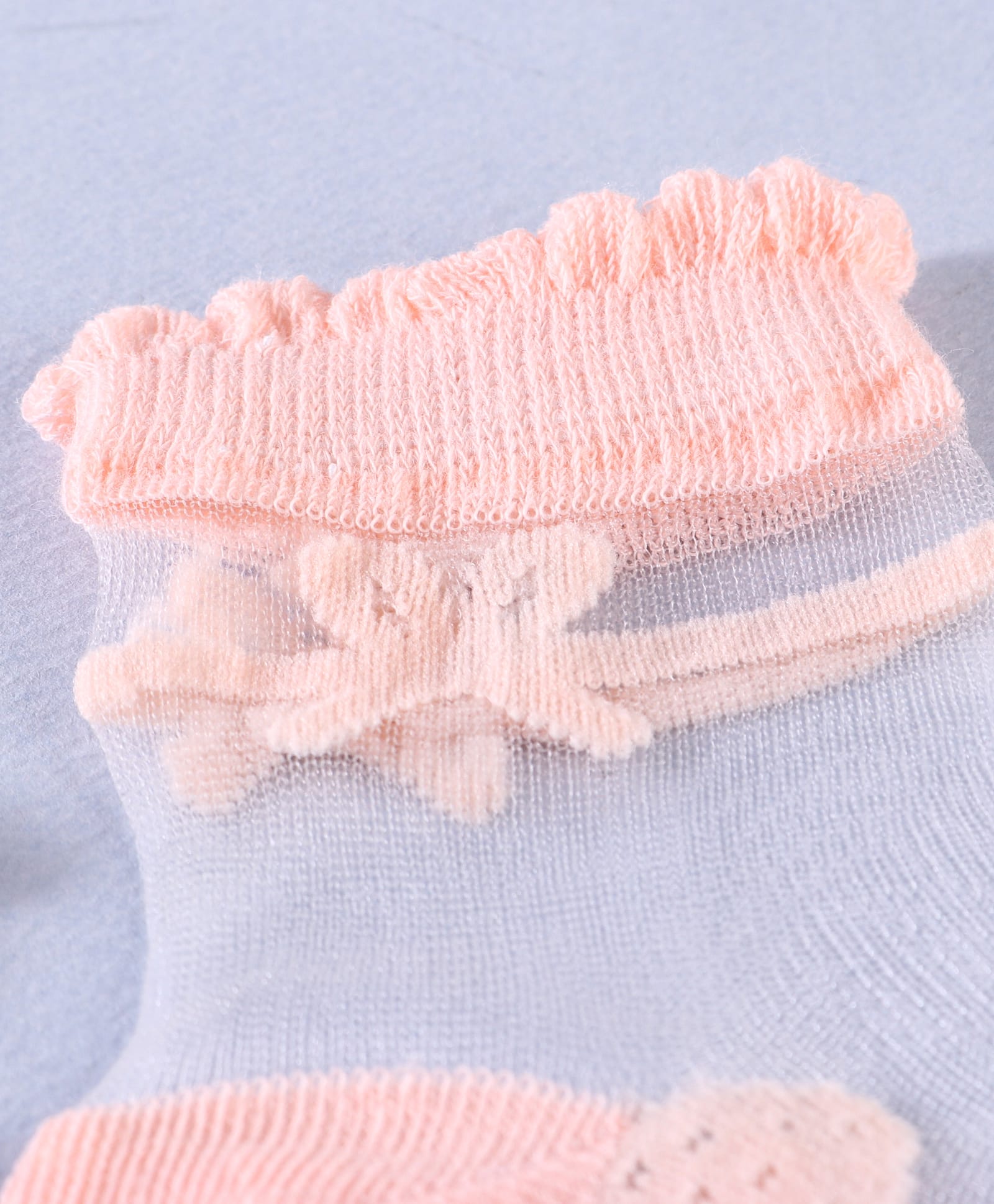 Pack of 3 Bow Design Socks - Multicolor