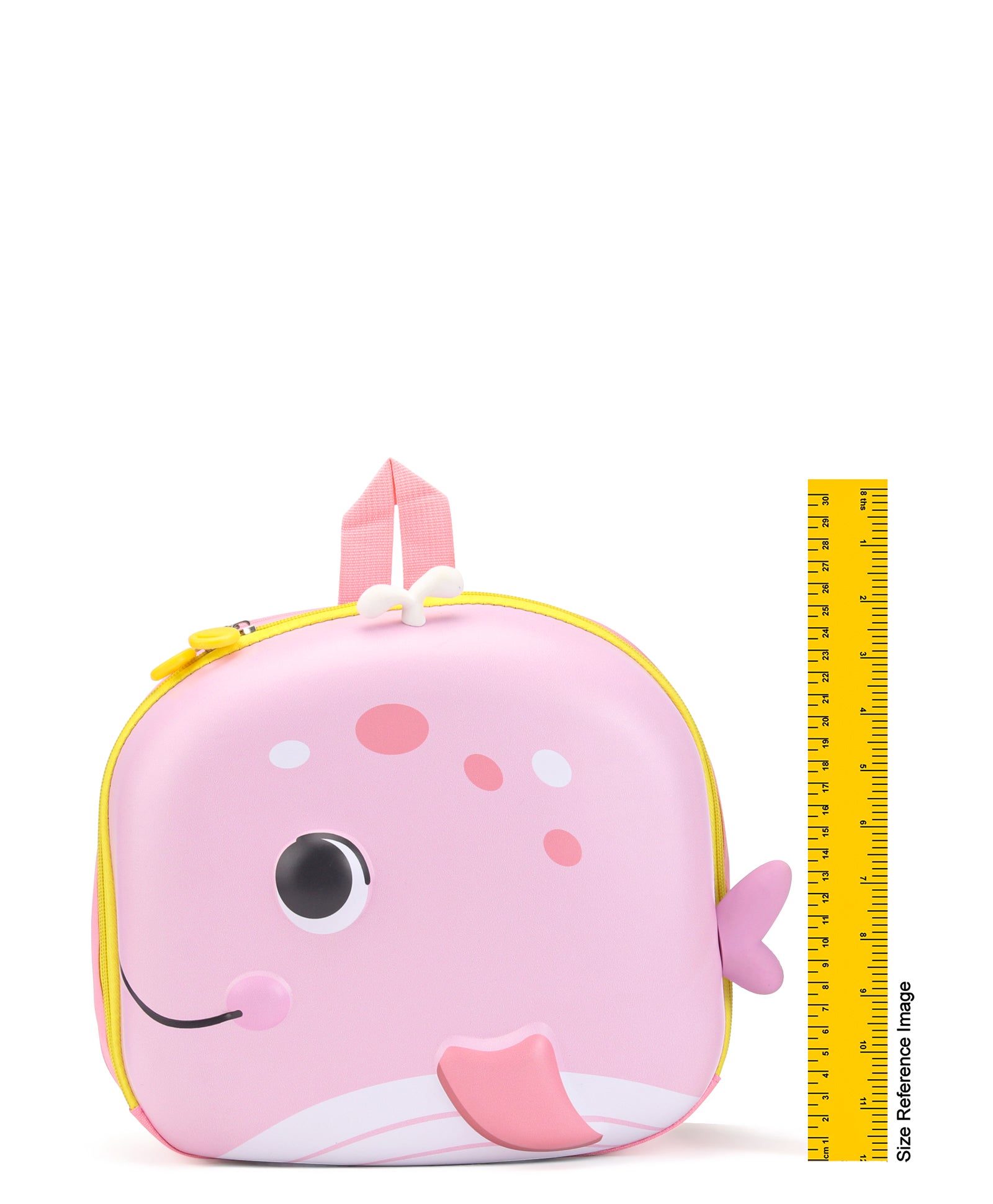 Fish Design 3D Hard Case Backpack - Pink