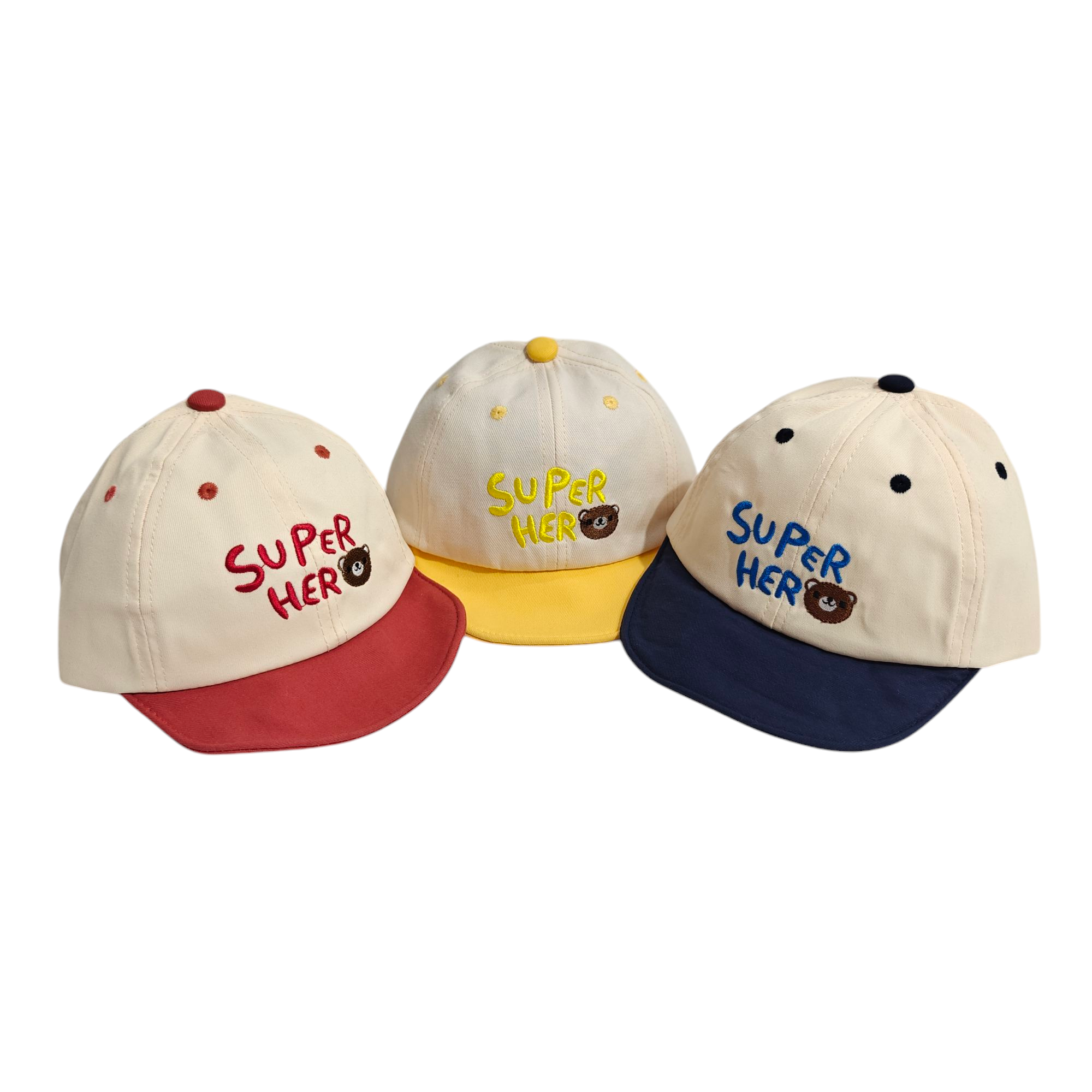 SUPER HERO EMBROIDERED CAP