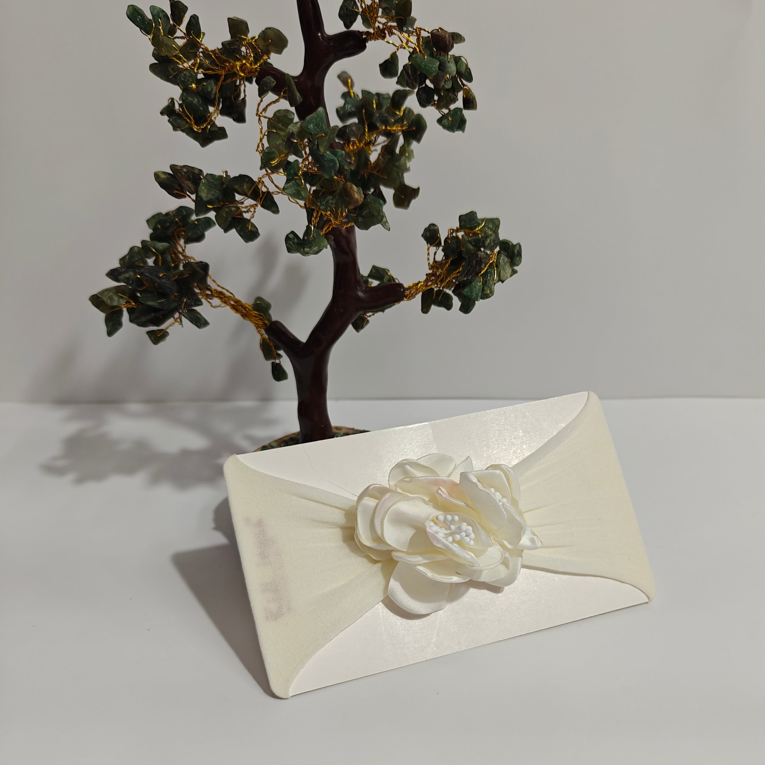 FLOWER APPLIQUE HEADBAND