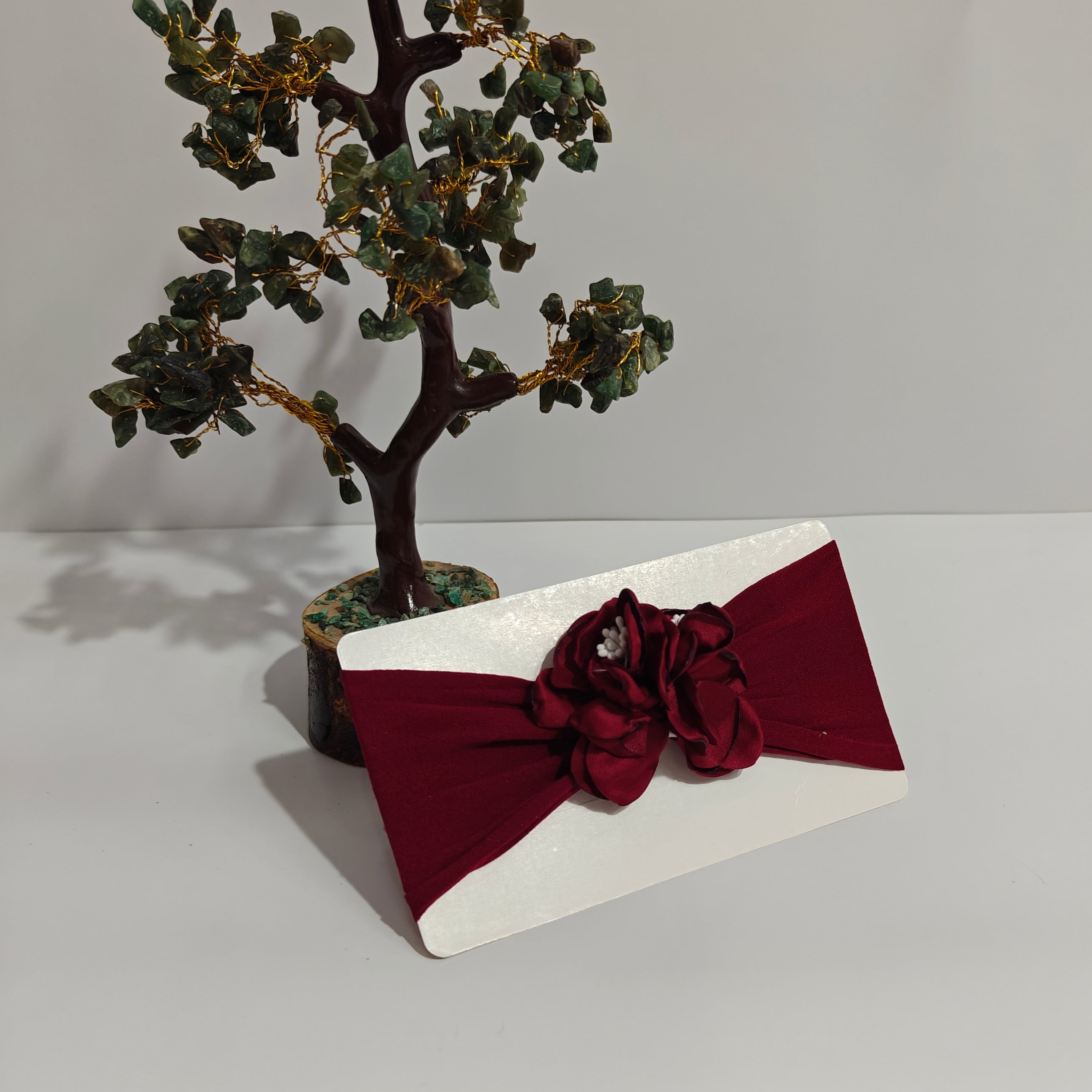 FLOWER APPLIQUE HEADBAND