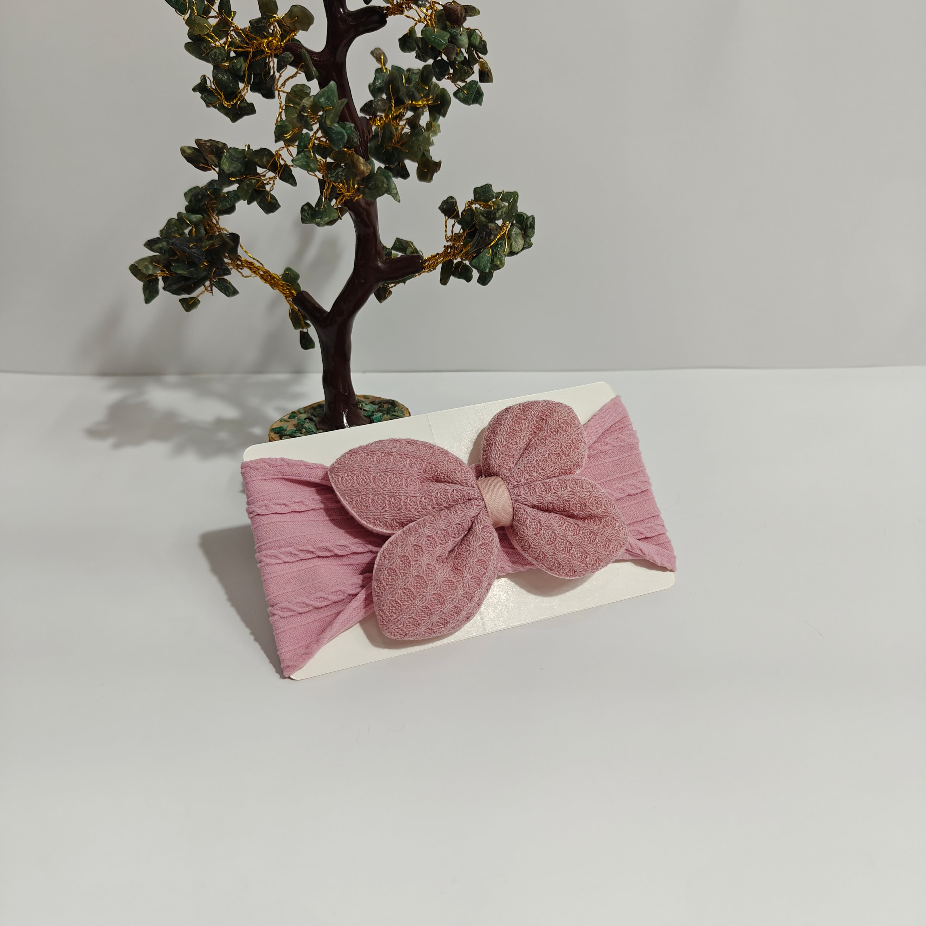 KNITED FLOWER HEADBAND