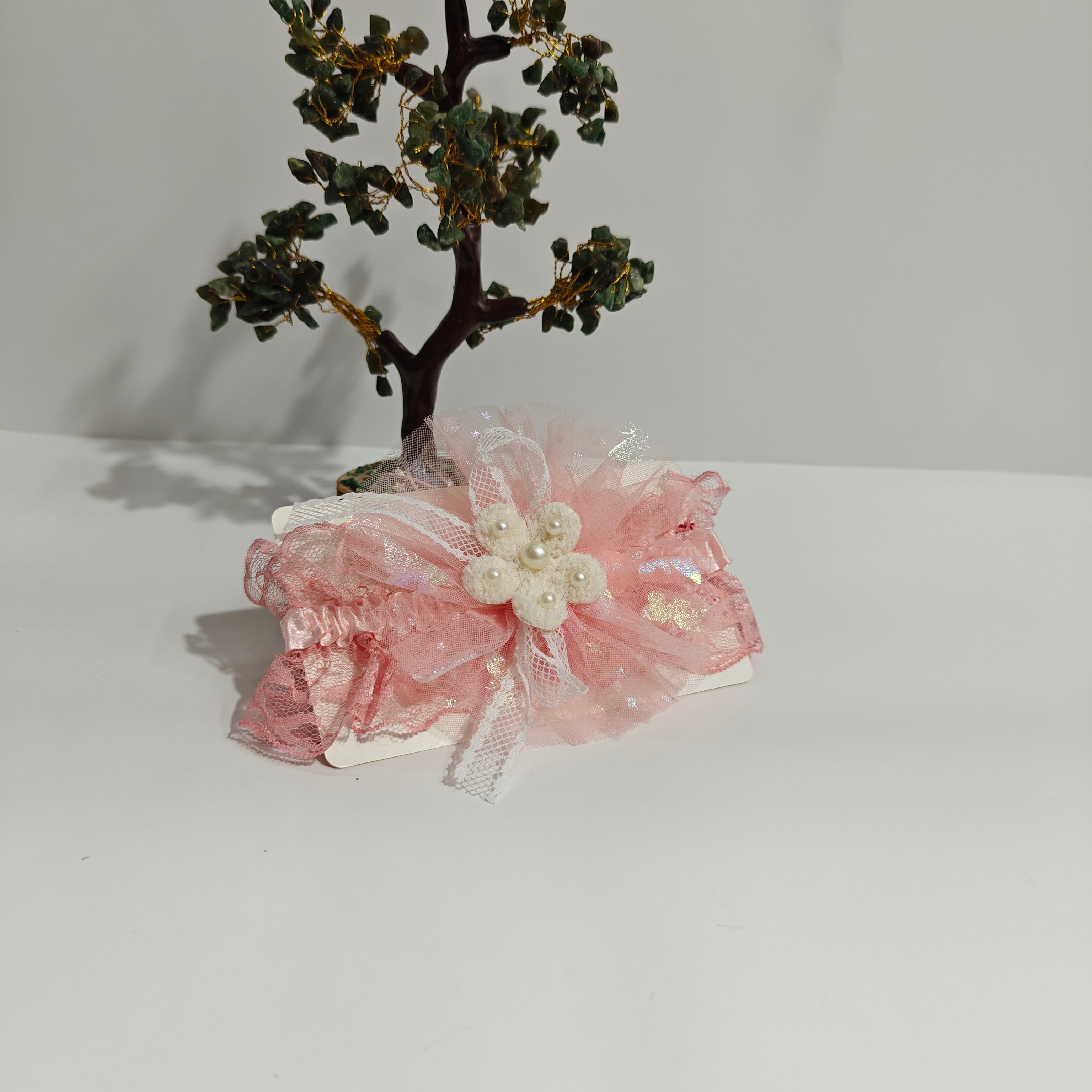 PEARL & NET DETAILED HEADBAND