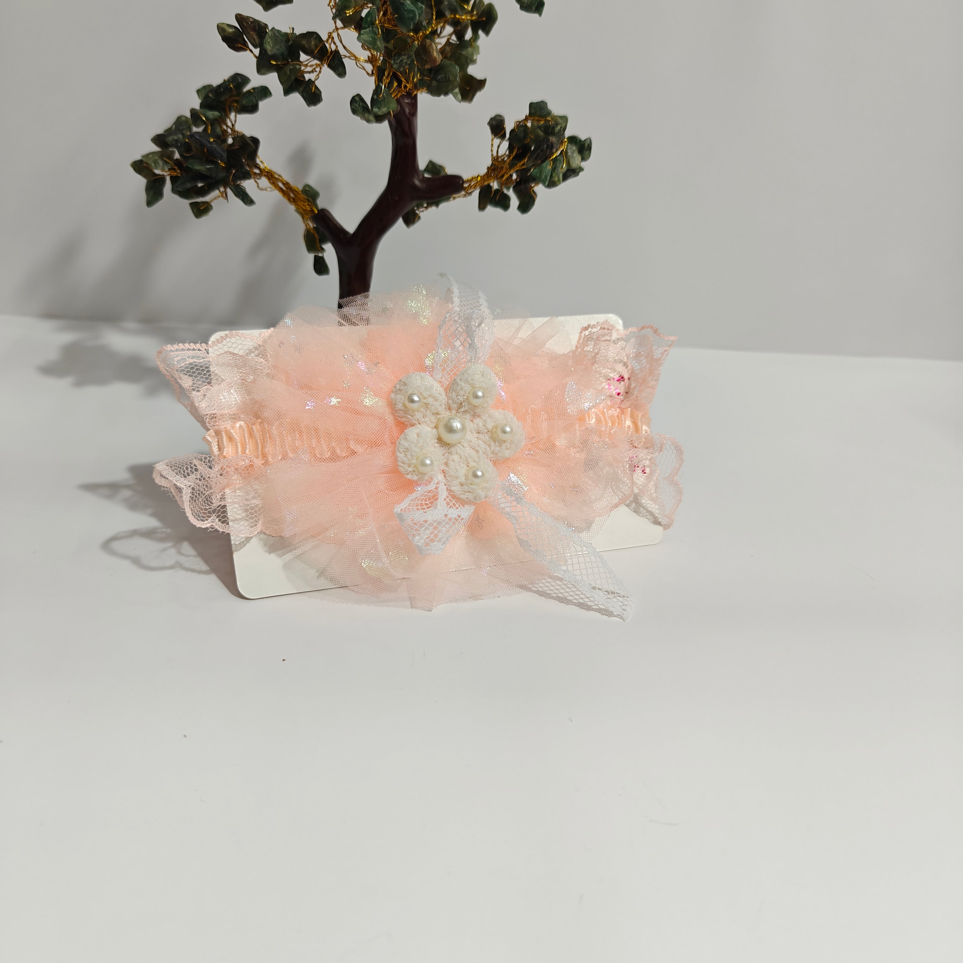 PEARL & NET DETAILED HEADBAND