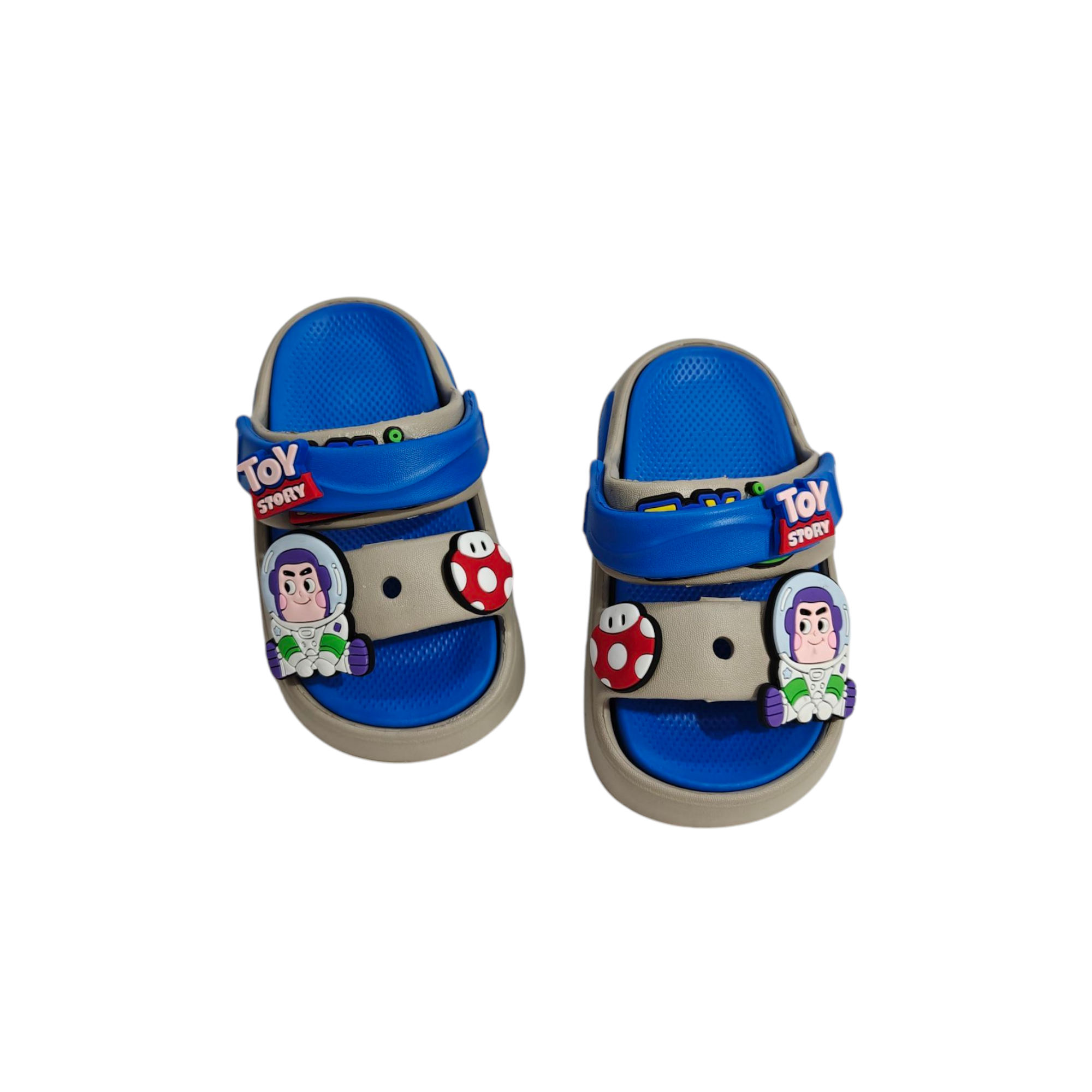 Toy Story Applique Sandal Style Clogs - Grey & Blue