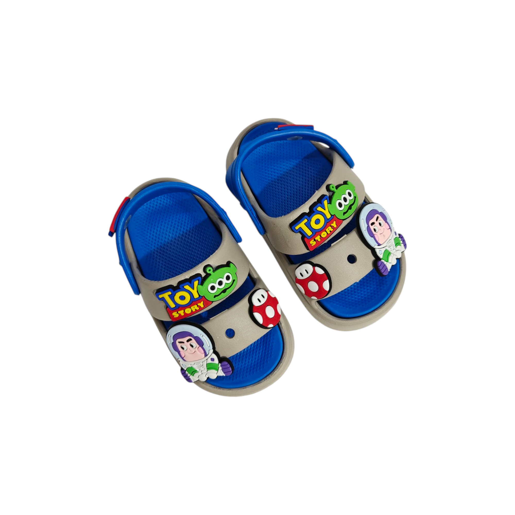 Toy Story Applique Sandal Style Clogs - Grey & Blue
