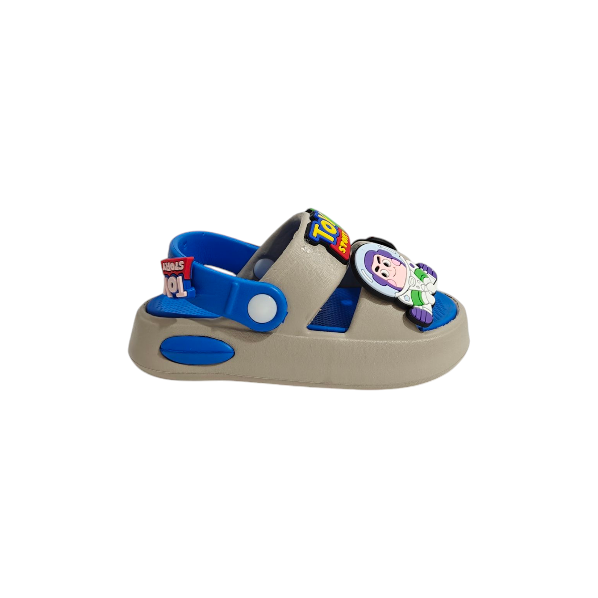 Toy Story Applique Sandal Style Clogs - Grey & Blue