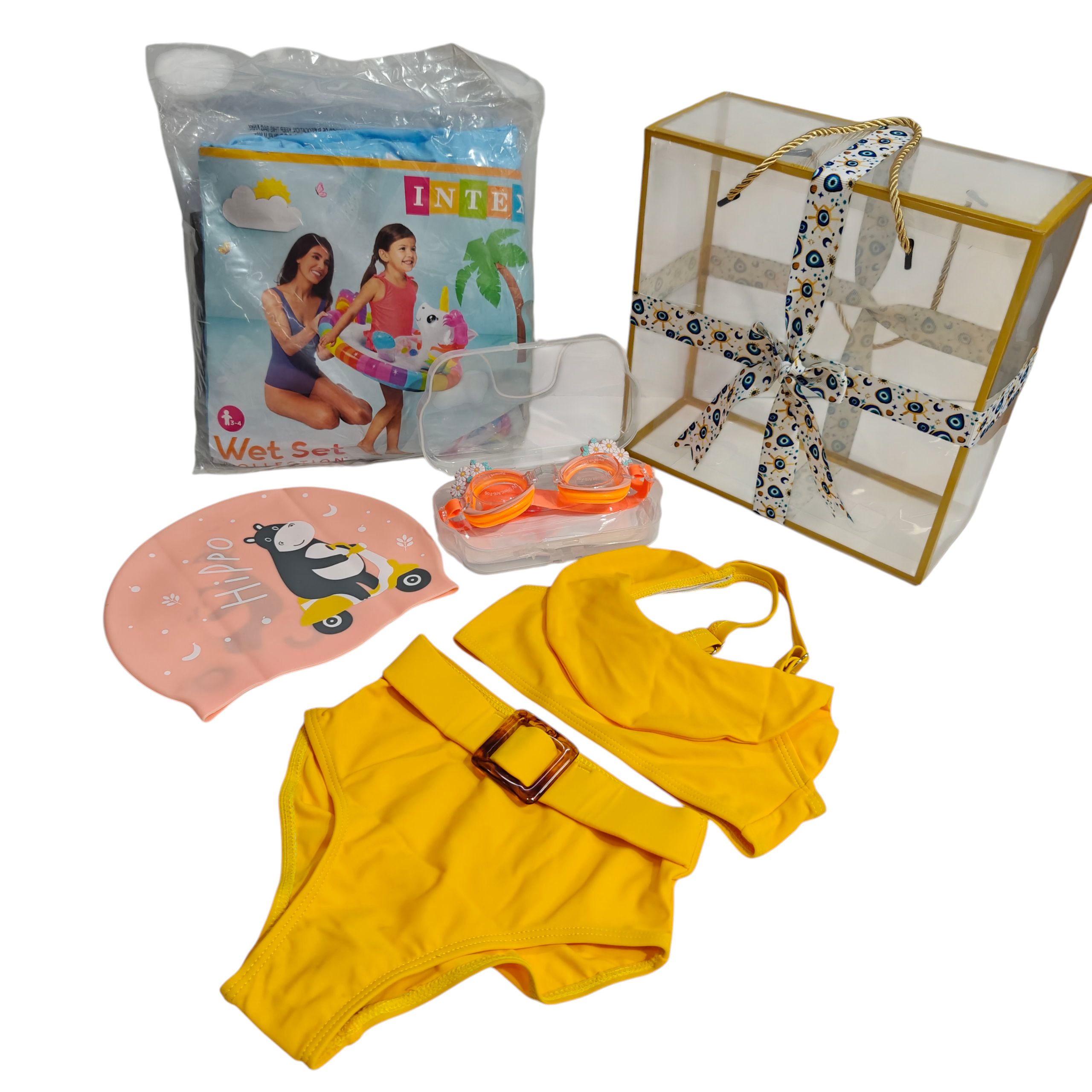 Swimming Accessories Hamper - Girls - Customizable