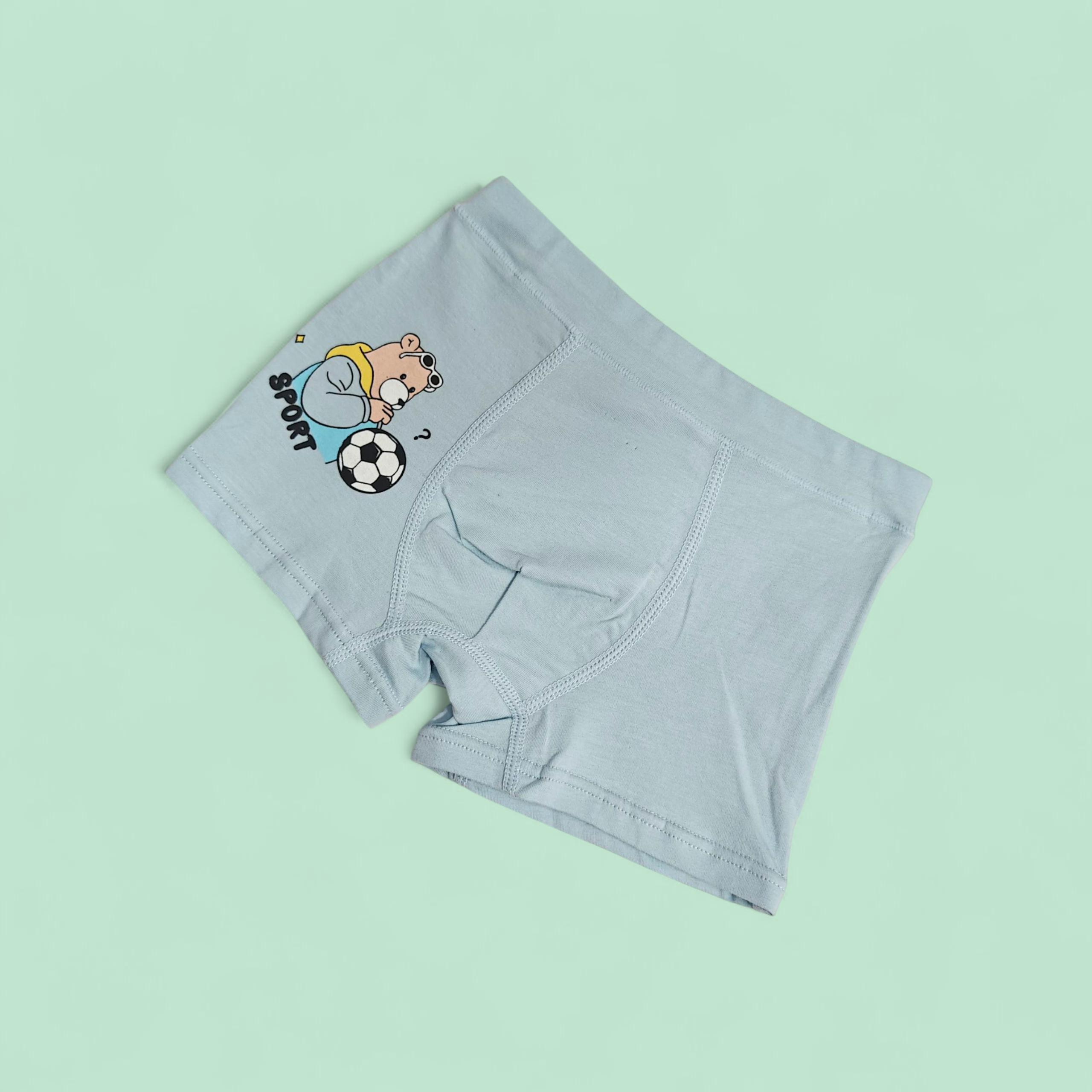 ASSORTED PACK OF 2 ANIMAL & CARTOONS PRINTED BRIEFS - MULTICOLOR