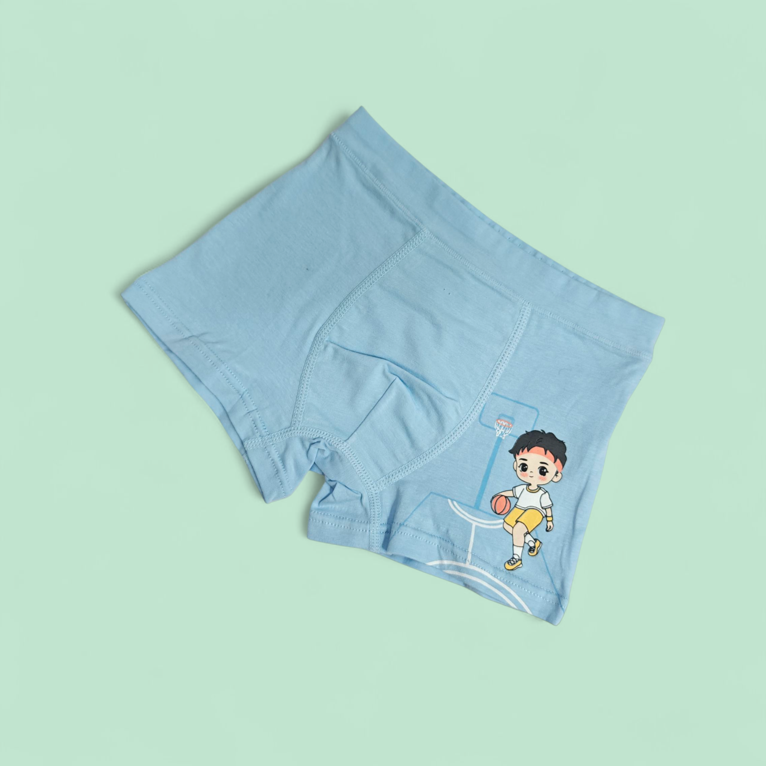 ASSORTED PACK OF 2 ANIMAL & CARTOONS PRINTED BRIEFS - MULTICOLOR