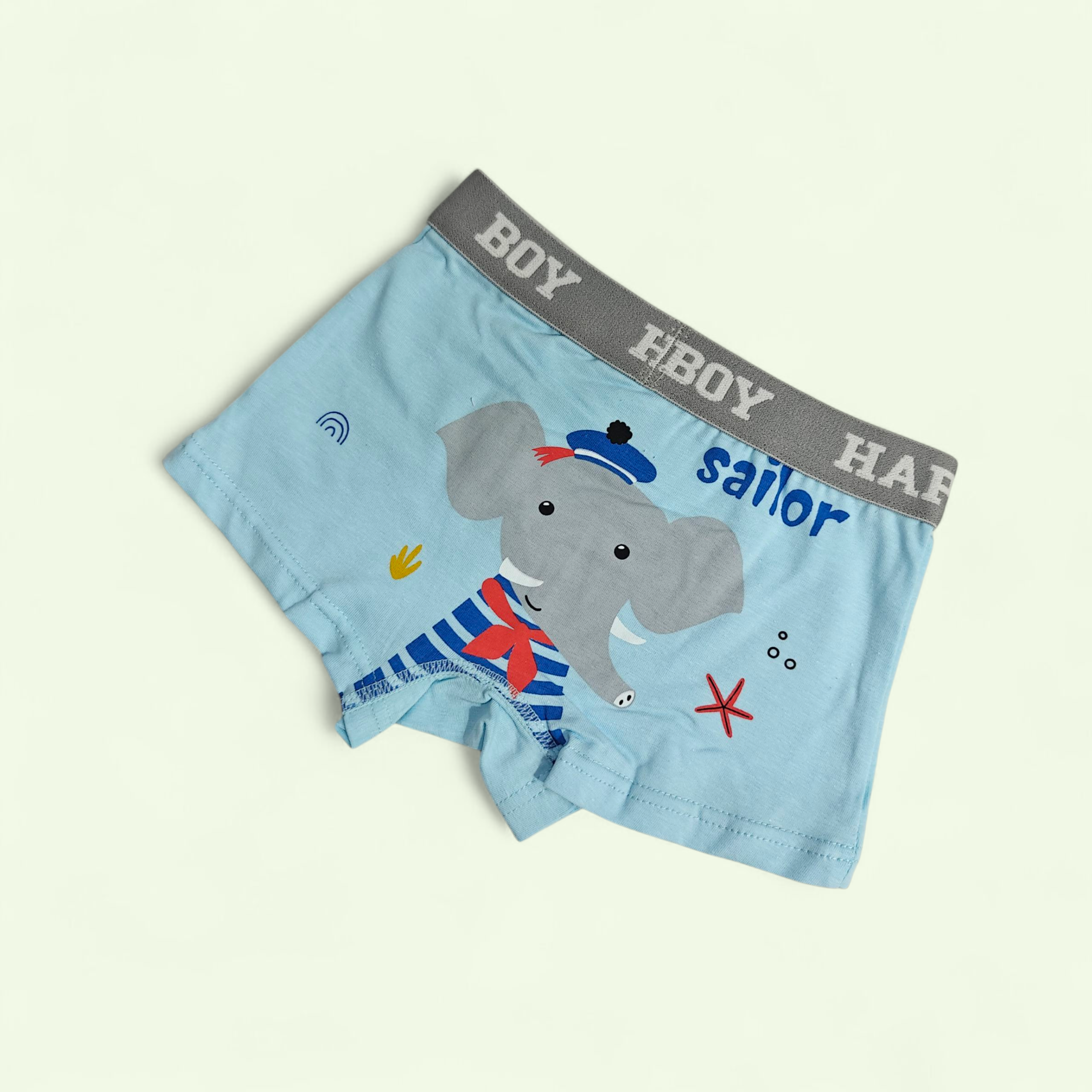 ASSORTED PACK OF 2 ANIMALS PRINTED BRIEFS - MULTICOLOR