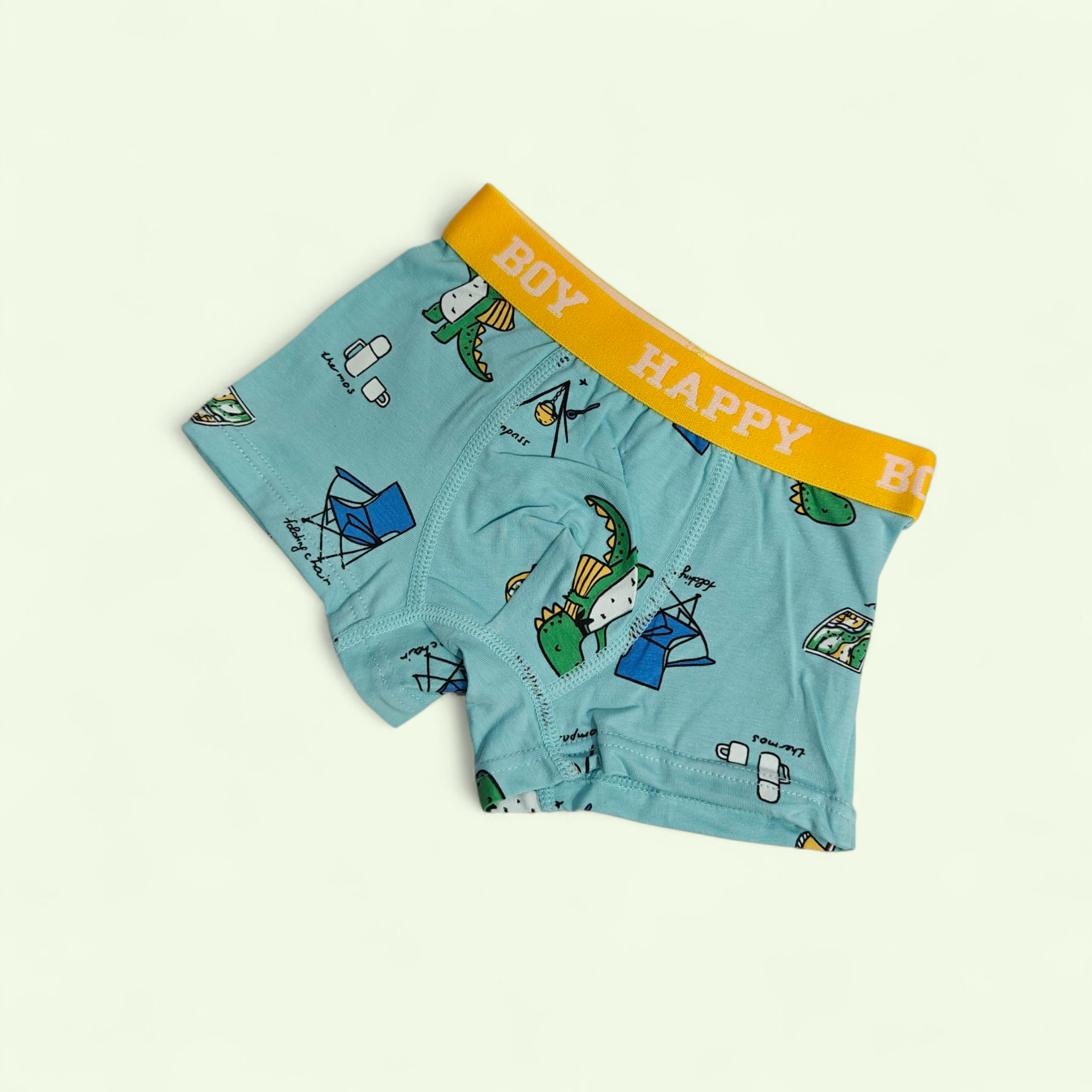 ASSORTED PACK OF 2 ANIMALS PRINTED BRIEFS - MULTICOLOR