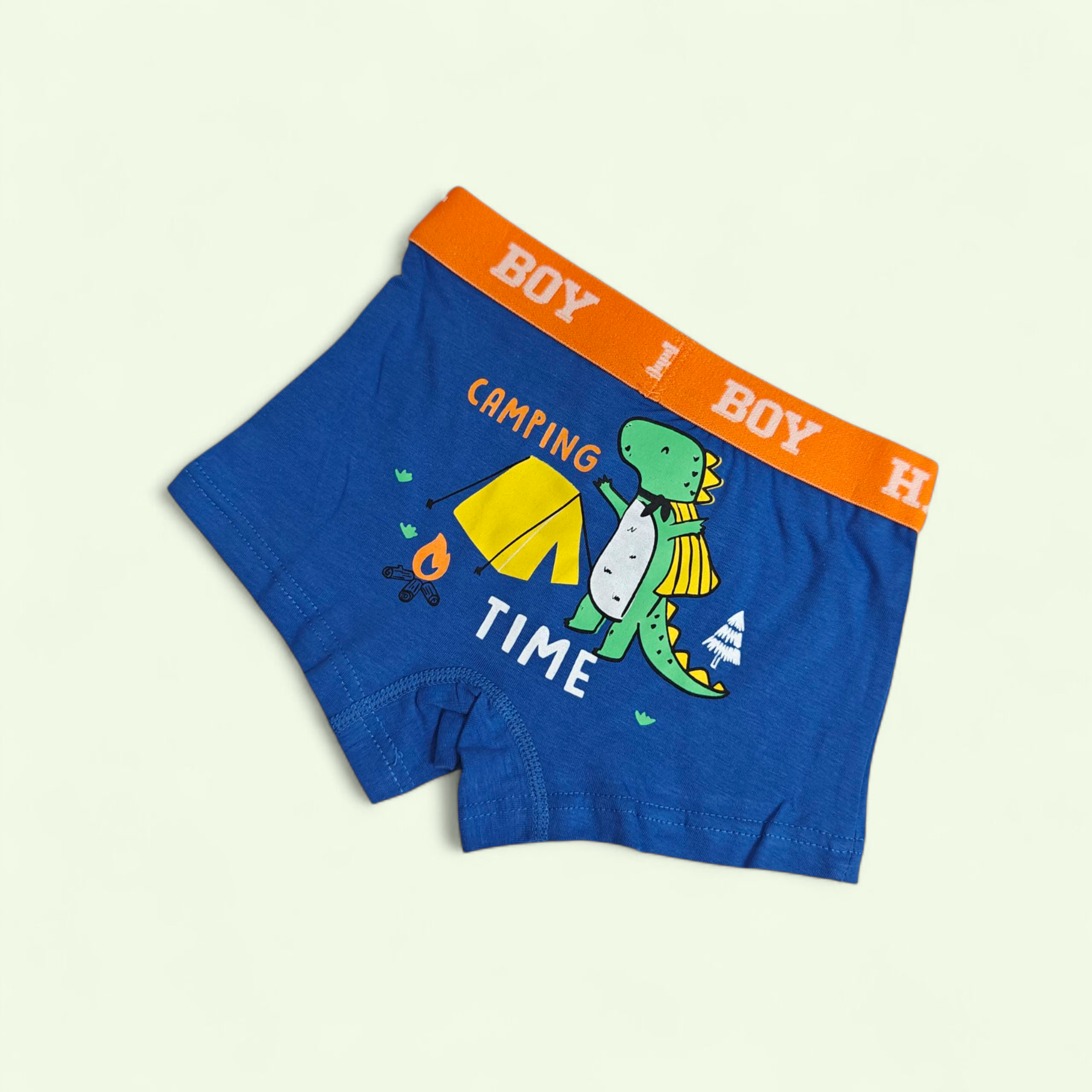 ASSORTED PACK OF 2 ANIMALS PRINTED BRIEFS - MULTICOLOR