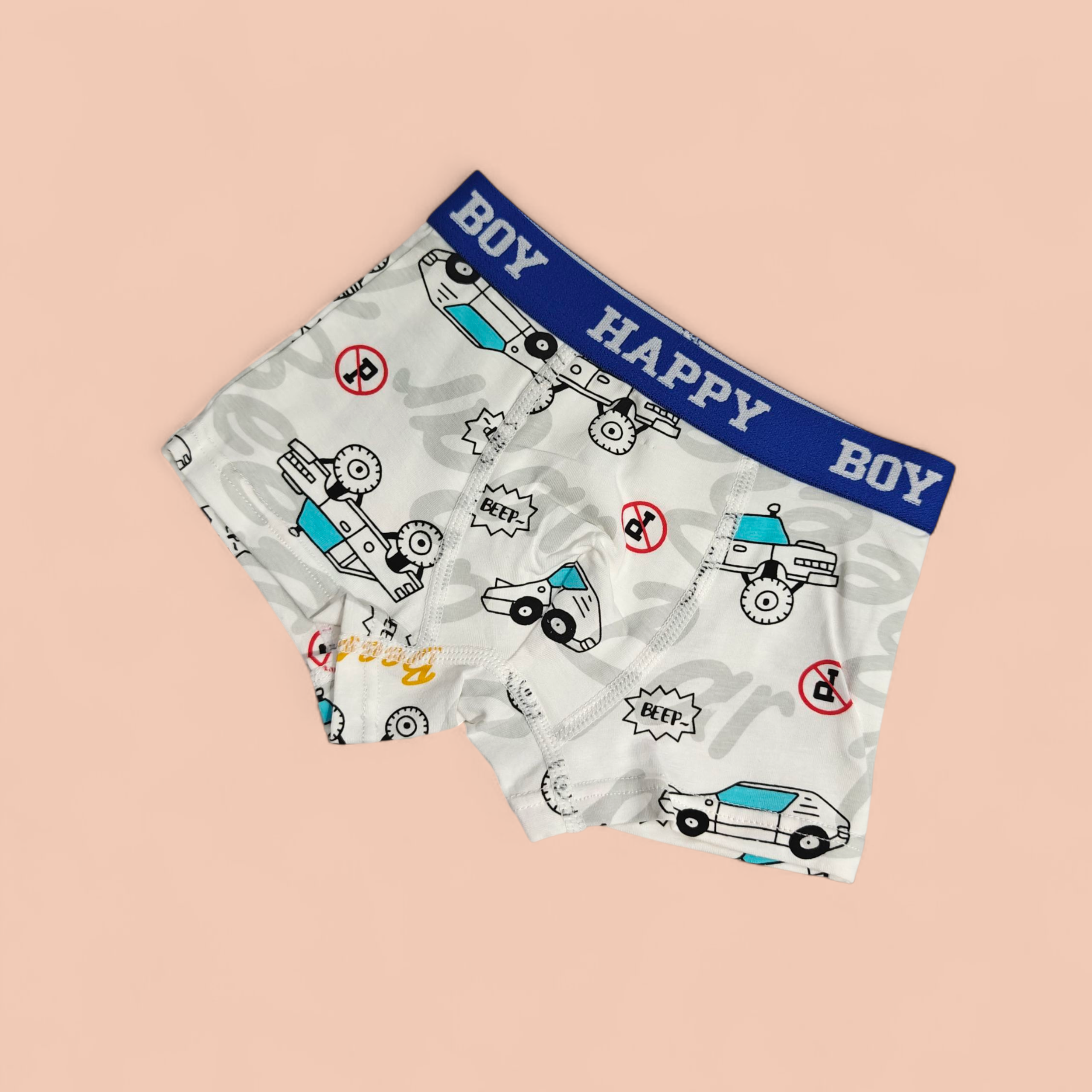 ASSORTED PACK OF 2 VEHICLE & ASTRONAUT PRINTED BRIEFS - MULTICOLOR