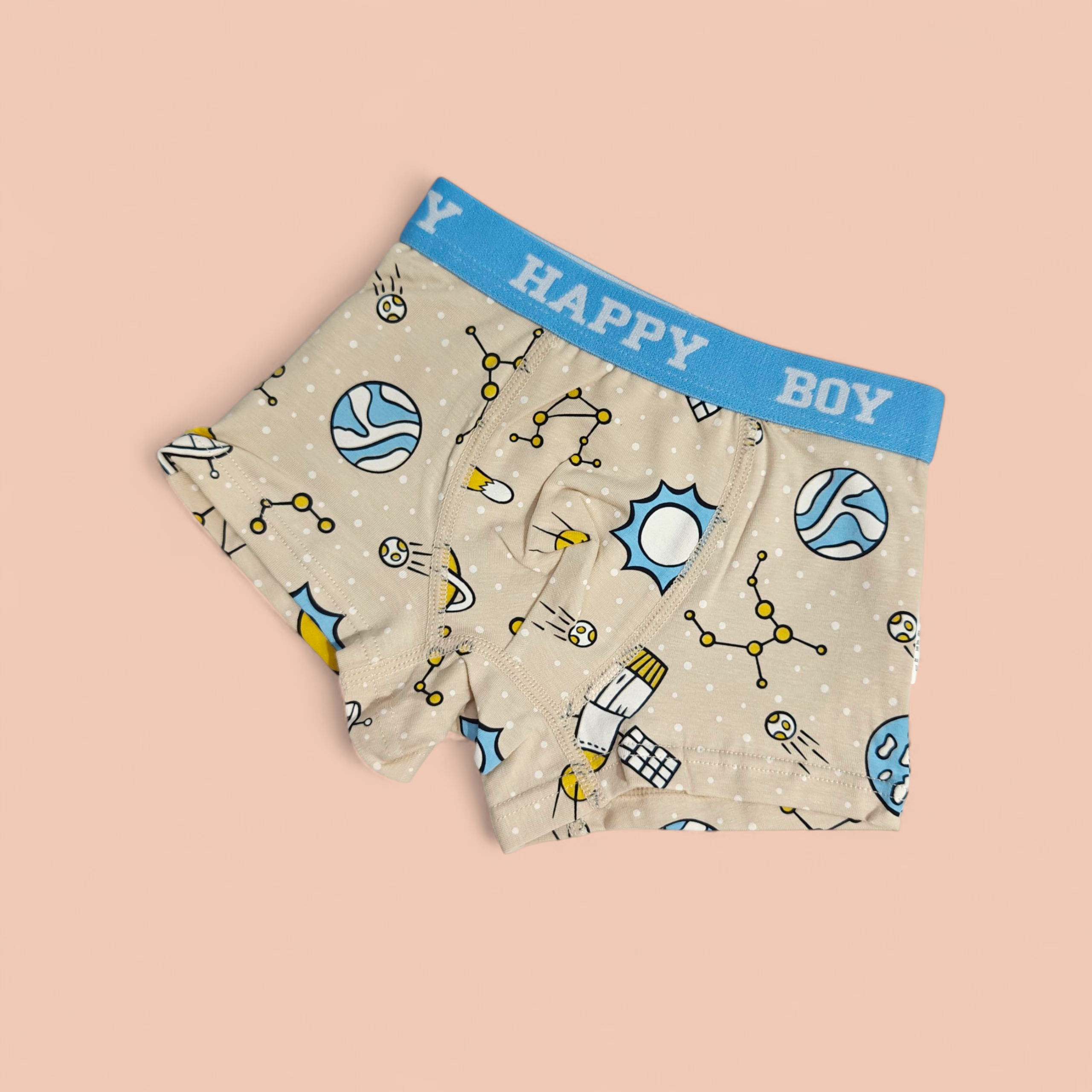 ASSORTED PACK OF 2 VEHICLE & ASTRONAUT PRINTED BRIEFS - MULTICOLOR