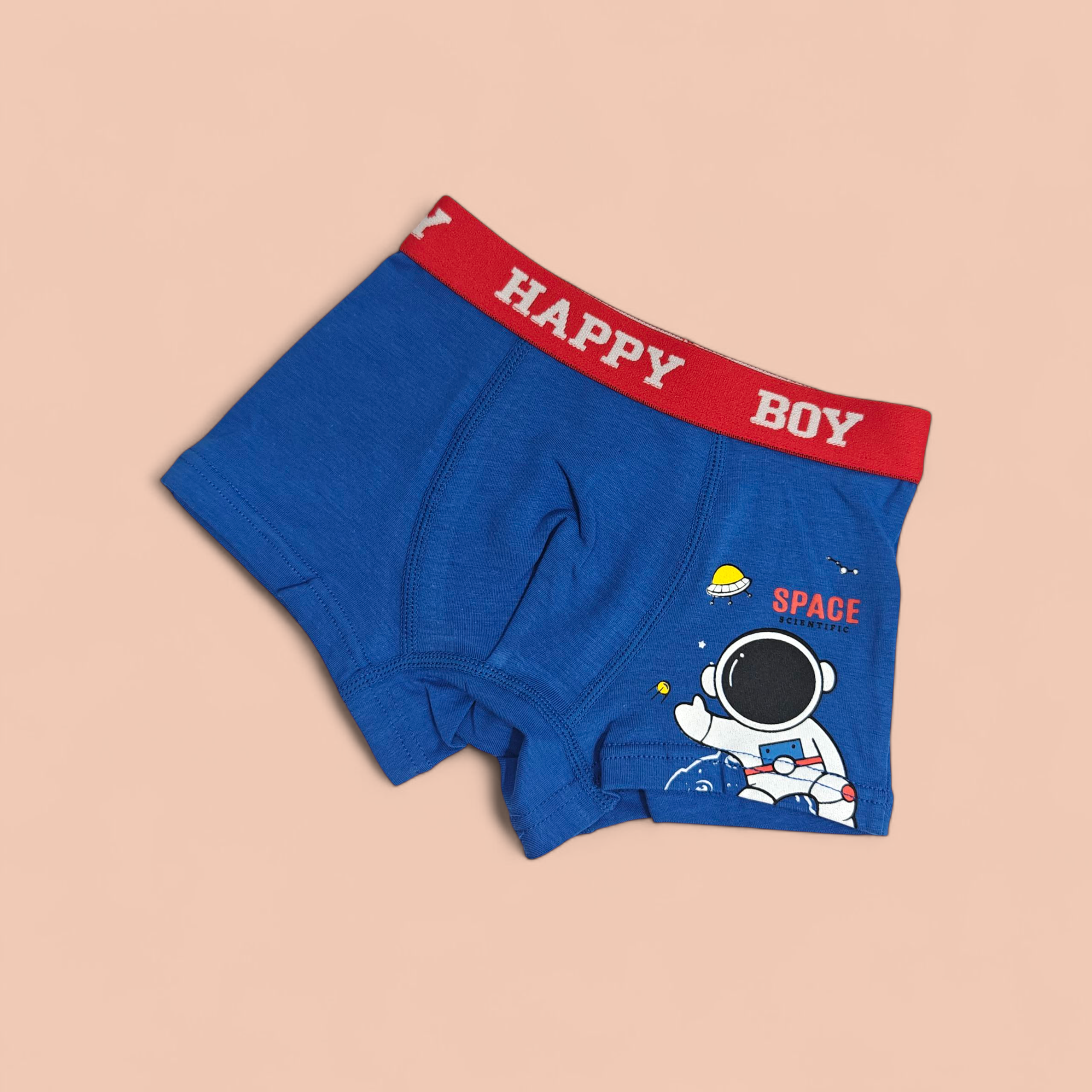 ASSORTED PACK OF 2 VEHICLE & ASTRONAUT PRINTED BRIEFS - MULTICOLOR