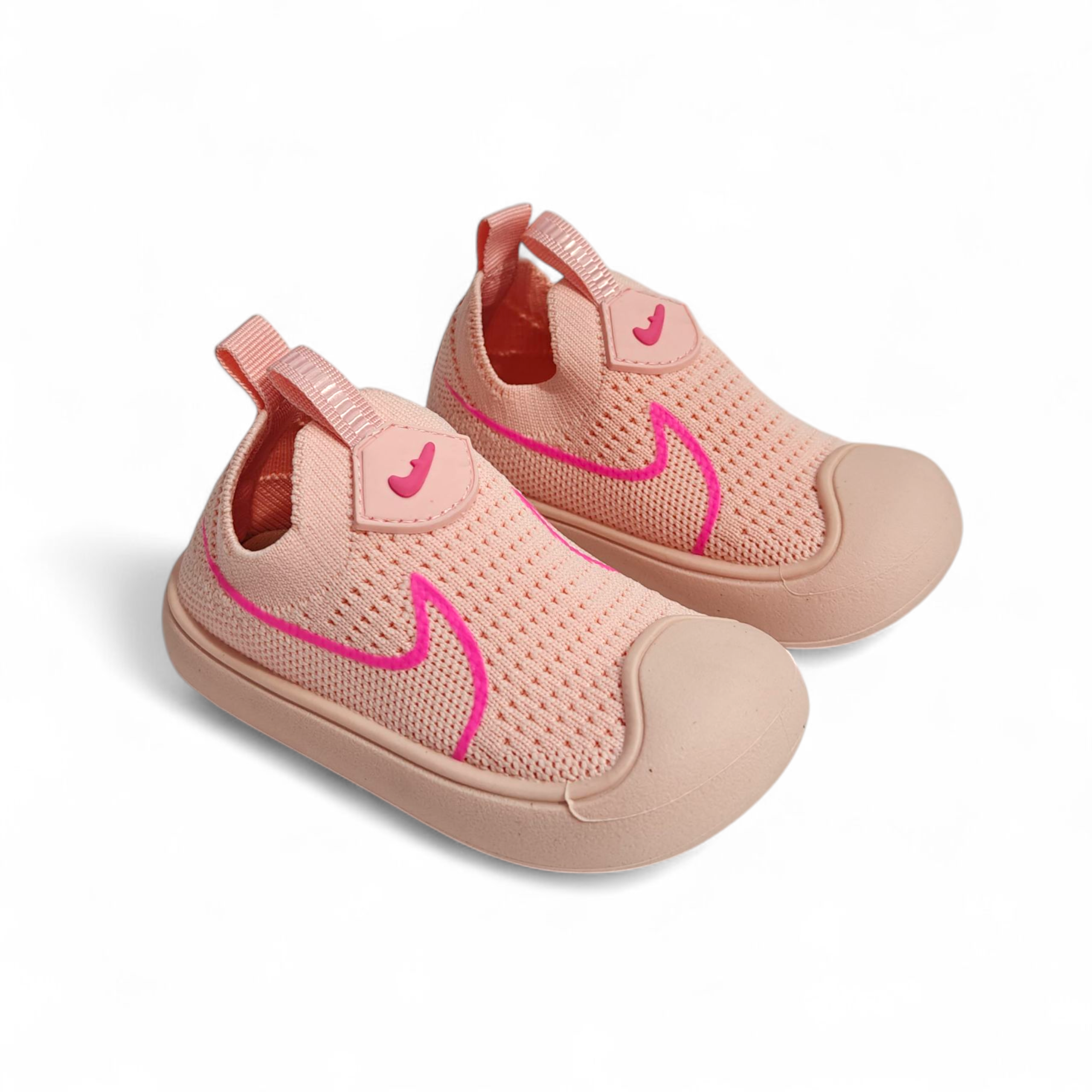 SOLID SLIP-ON SHOES - PINK