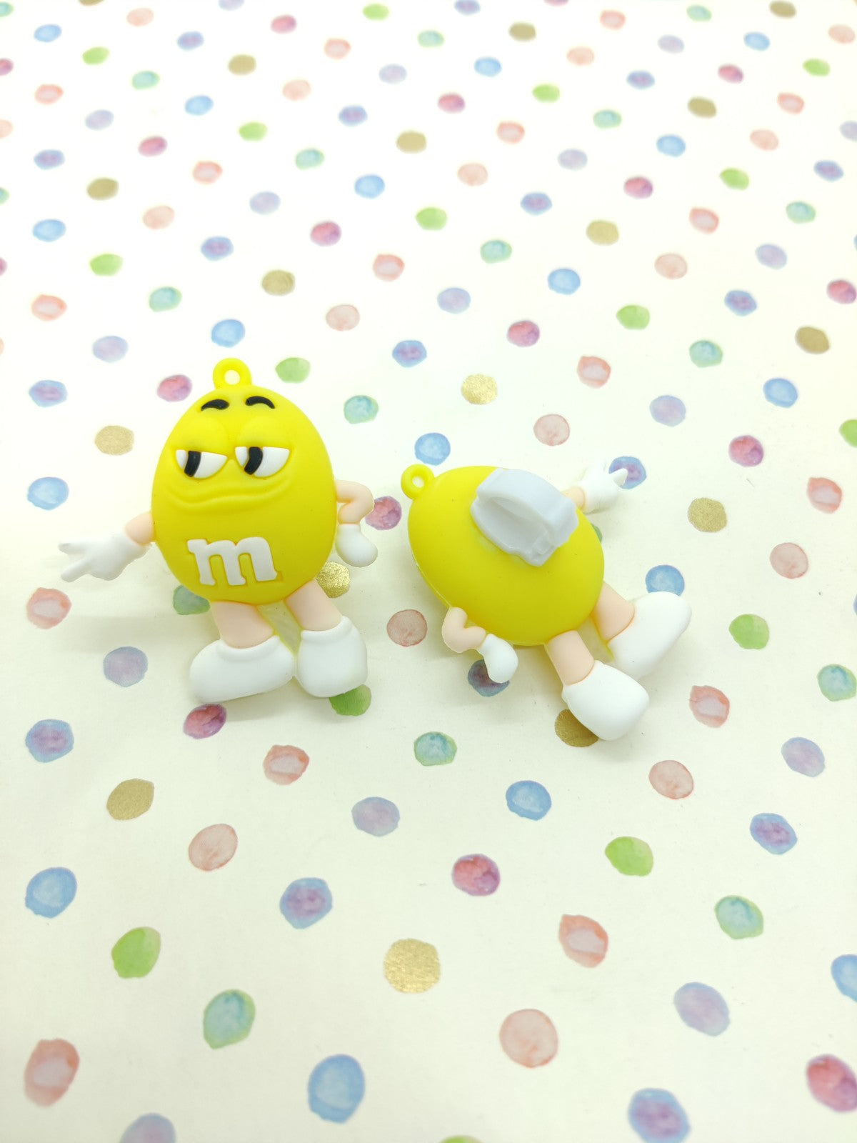 M&M'S SHOE CHARMS - YELLOW