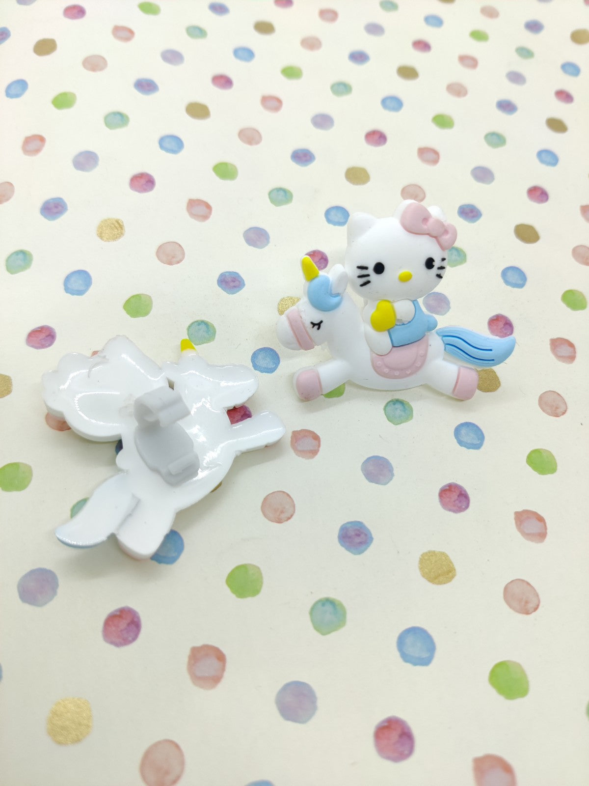 UNICORN SHOE CHARMS - WHIITE