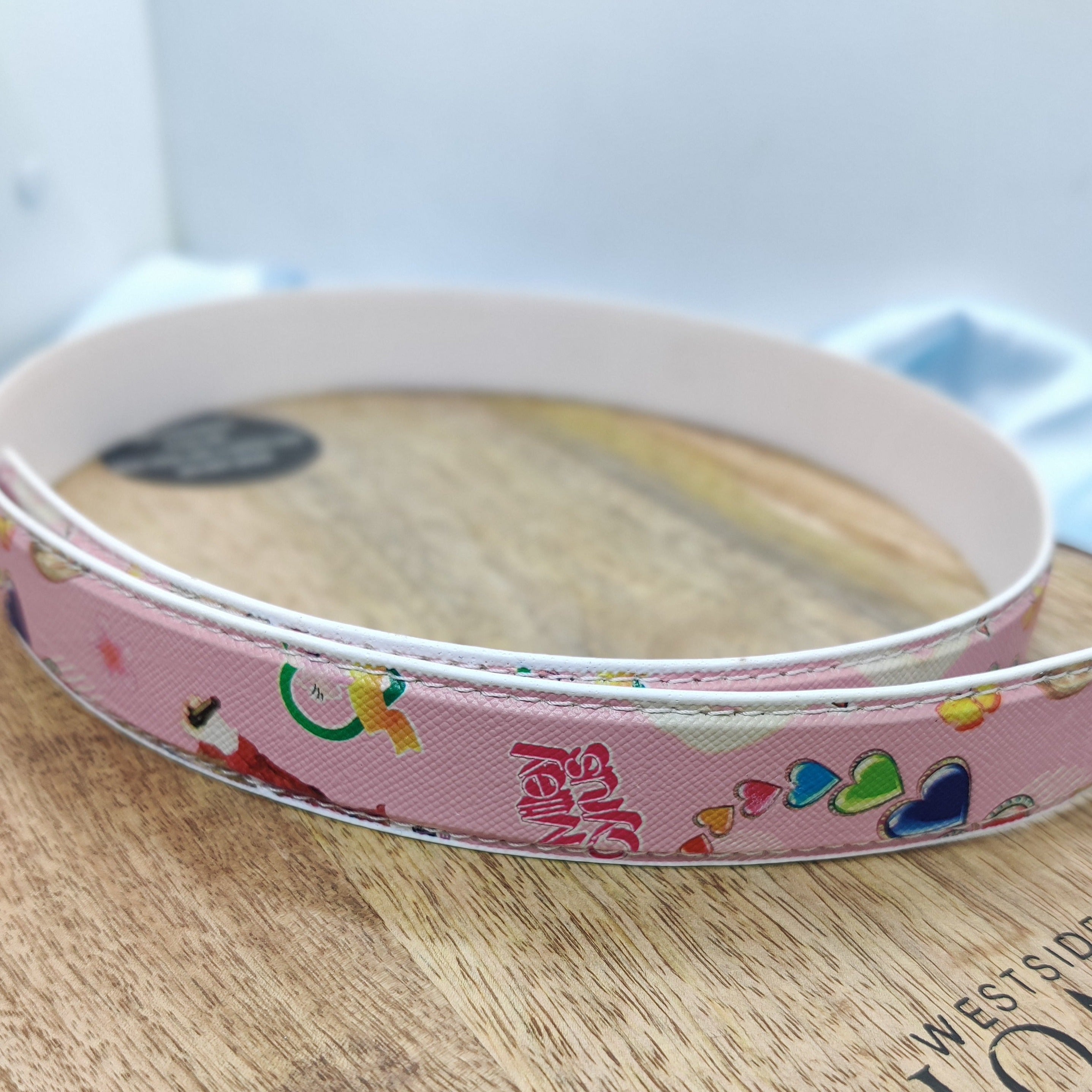 PRINTED WAIST BELT