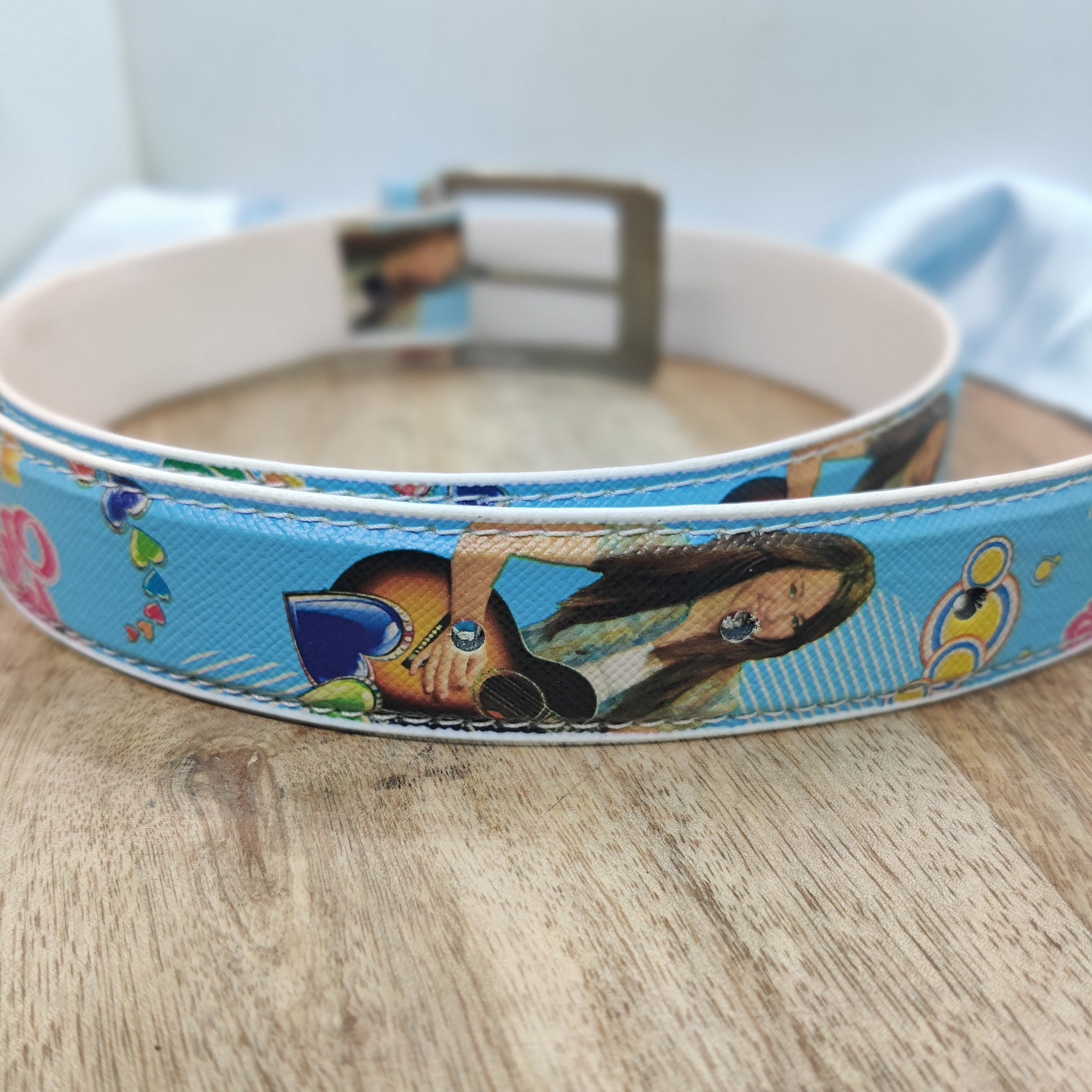 PRINTED WAIST BELT