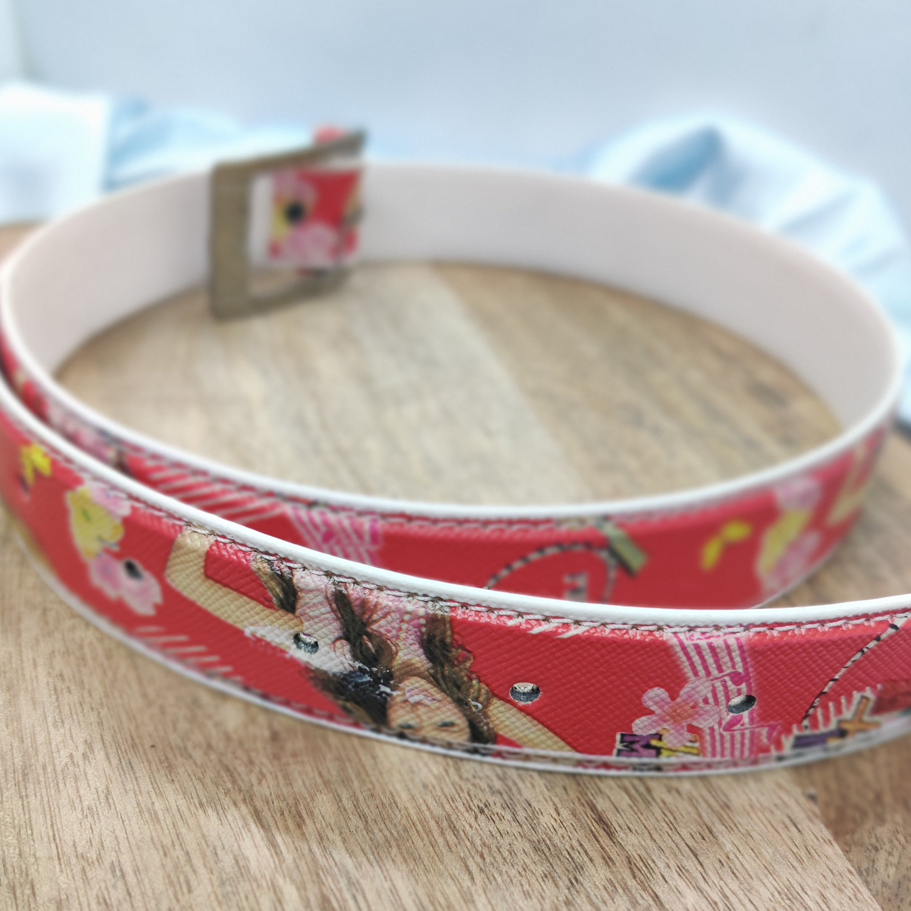 PRINTED WAIST BELT