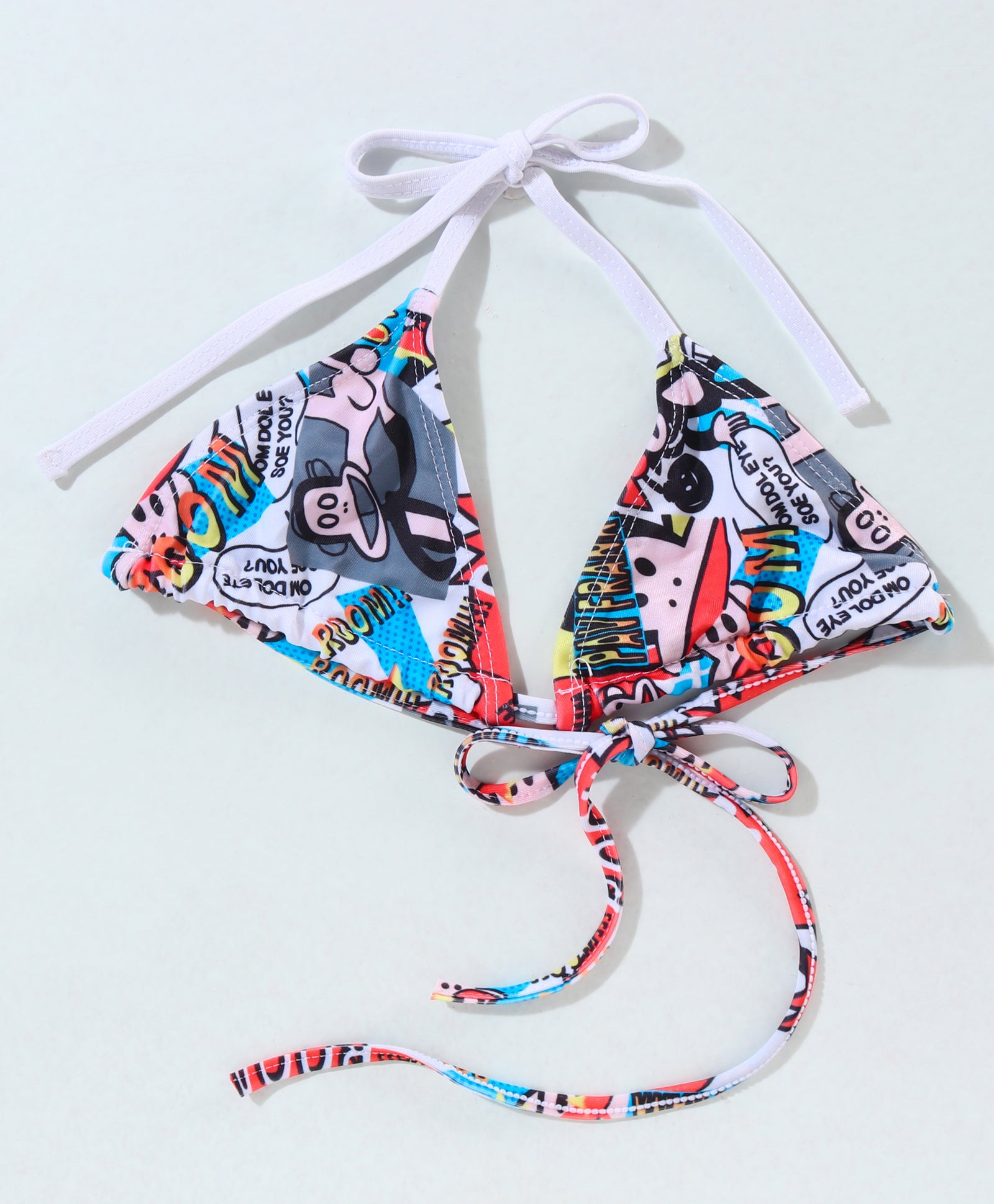 BRIKIN JACKET 3PC BIKINI SWIMSUIT - WHITE & RED