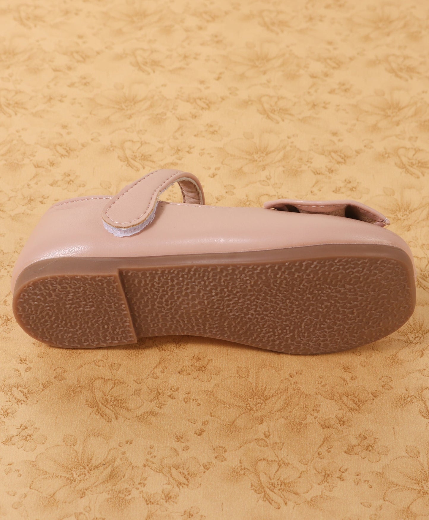 SOLID BOW APPLIQUE MARY JANE - PINK