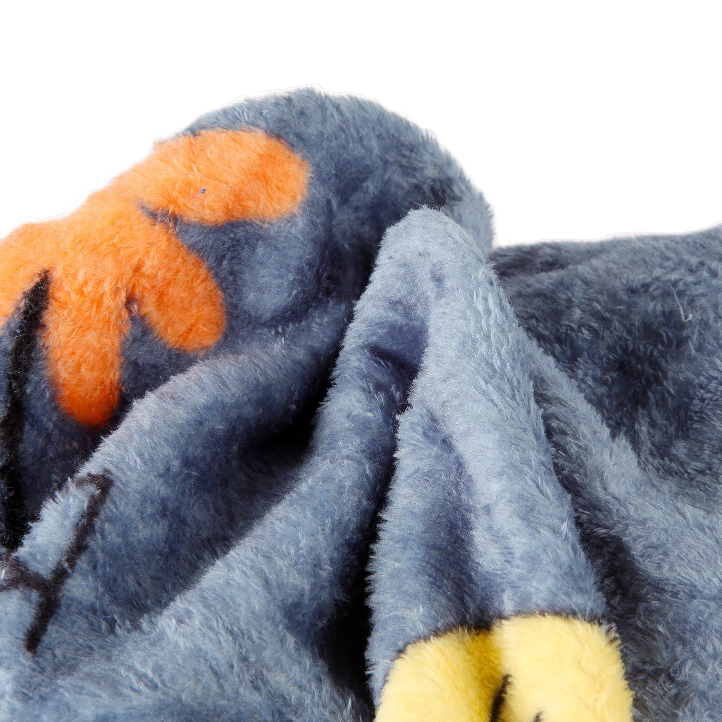 LITTLE DINO PRINTED SINGLE BAD BLANKET - DARK BLUE