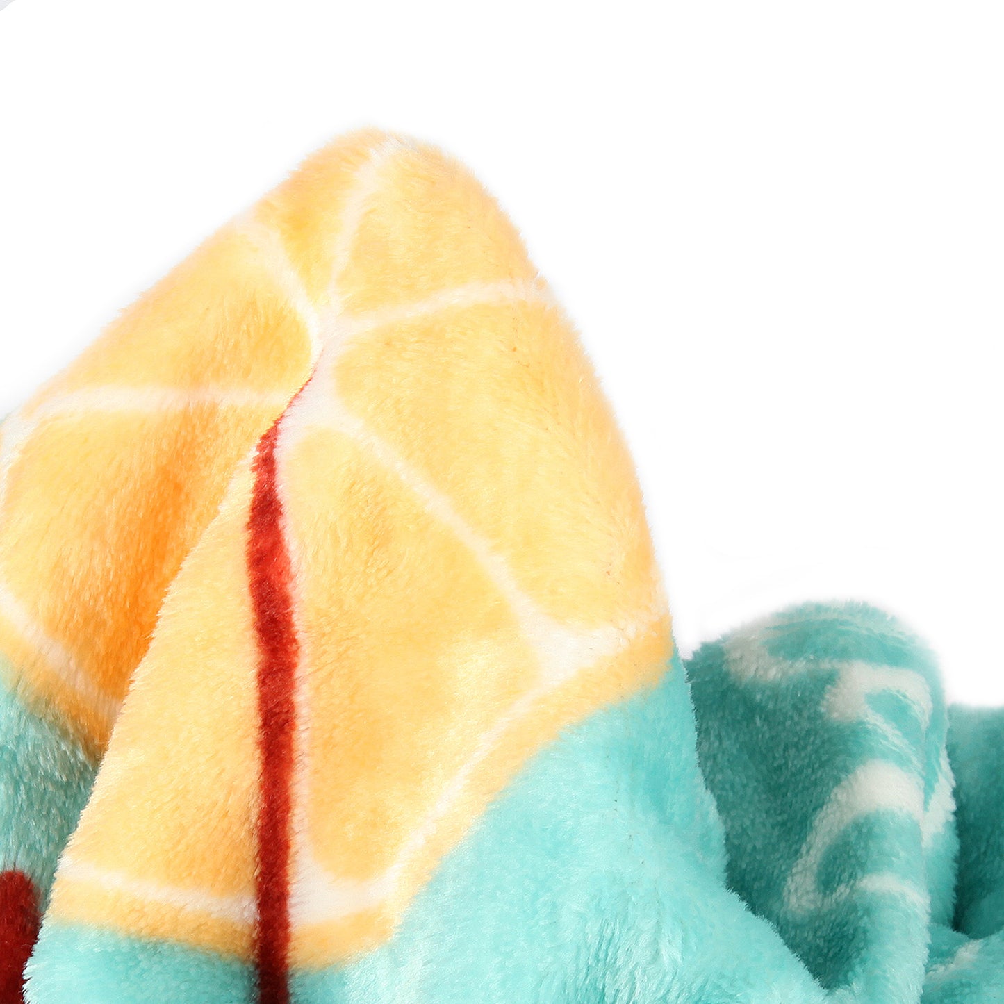 LEMON CYCLE PRINTED SINGLE BED BLANKET - SEA GREEN