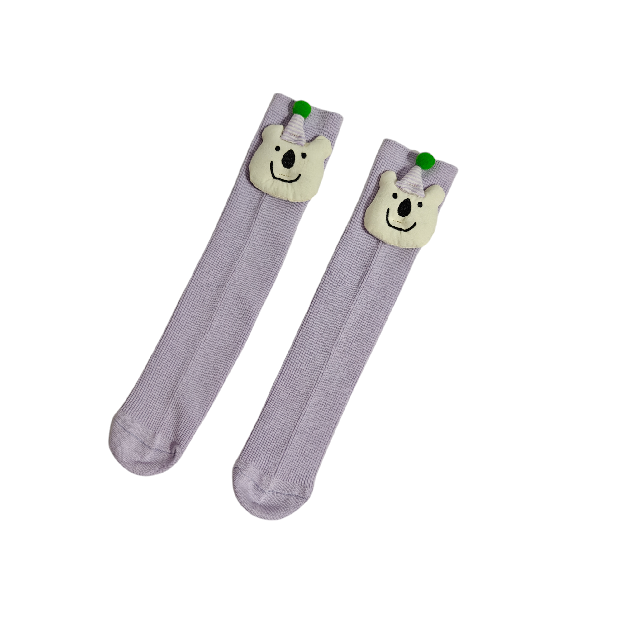 GIRLS' JOKER FACE KOREAN STYLE FREE SIZE LONG SOCKS