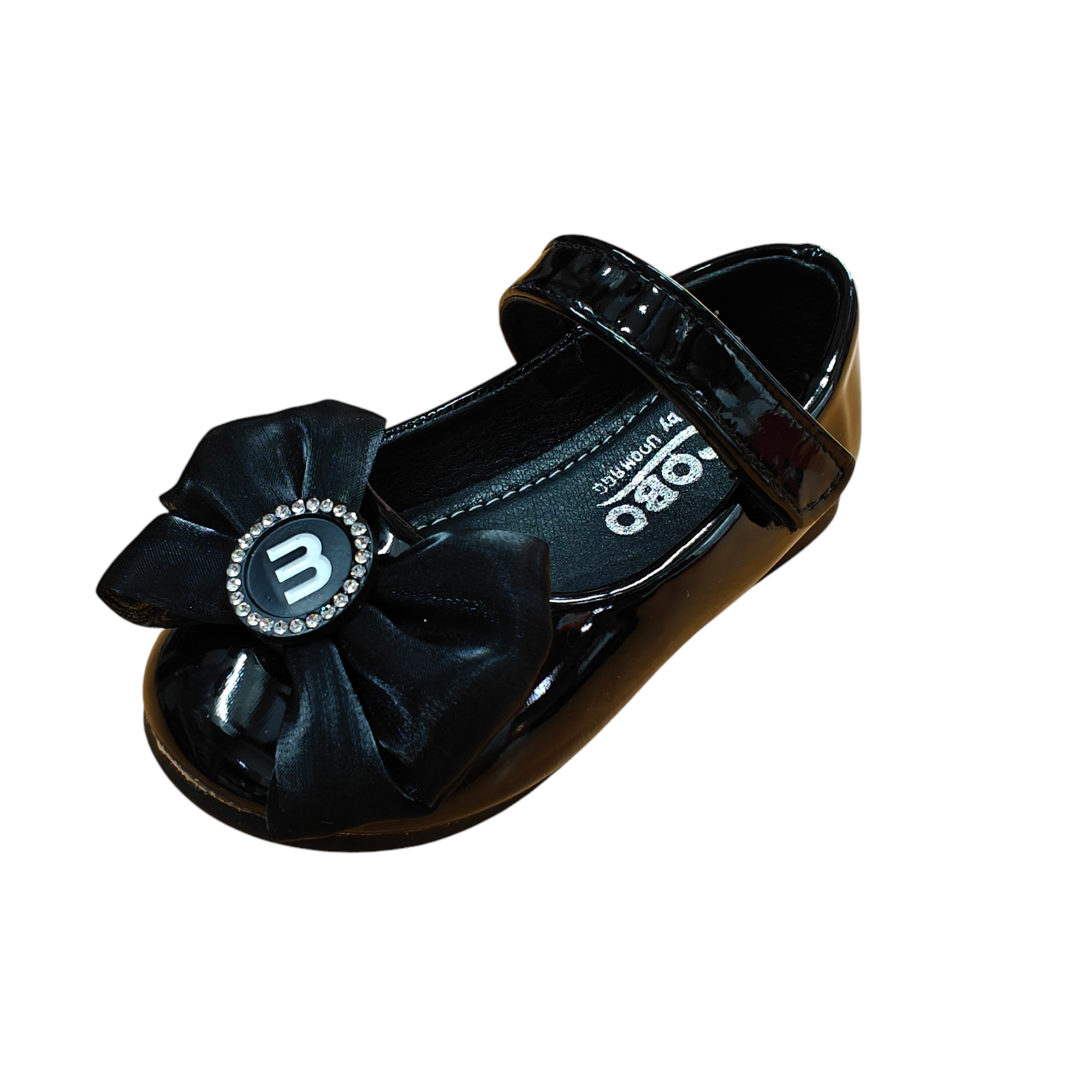 BEADED & BOW BELLIES - BLACK