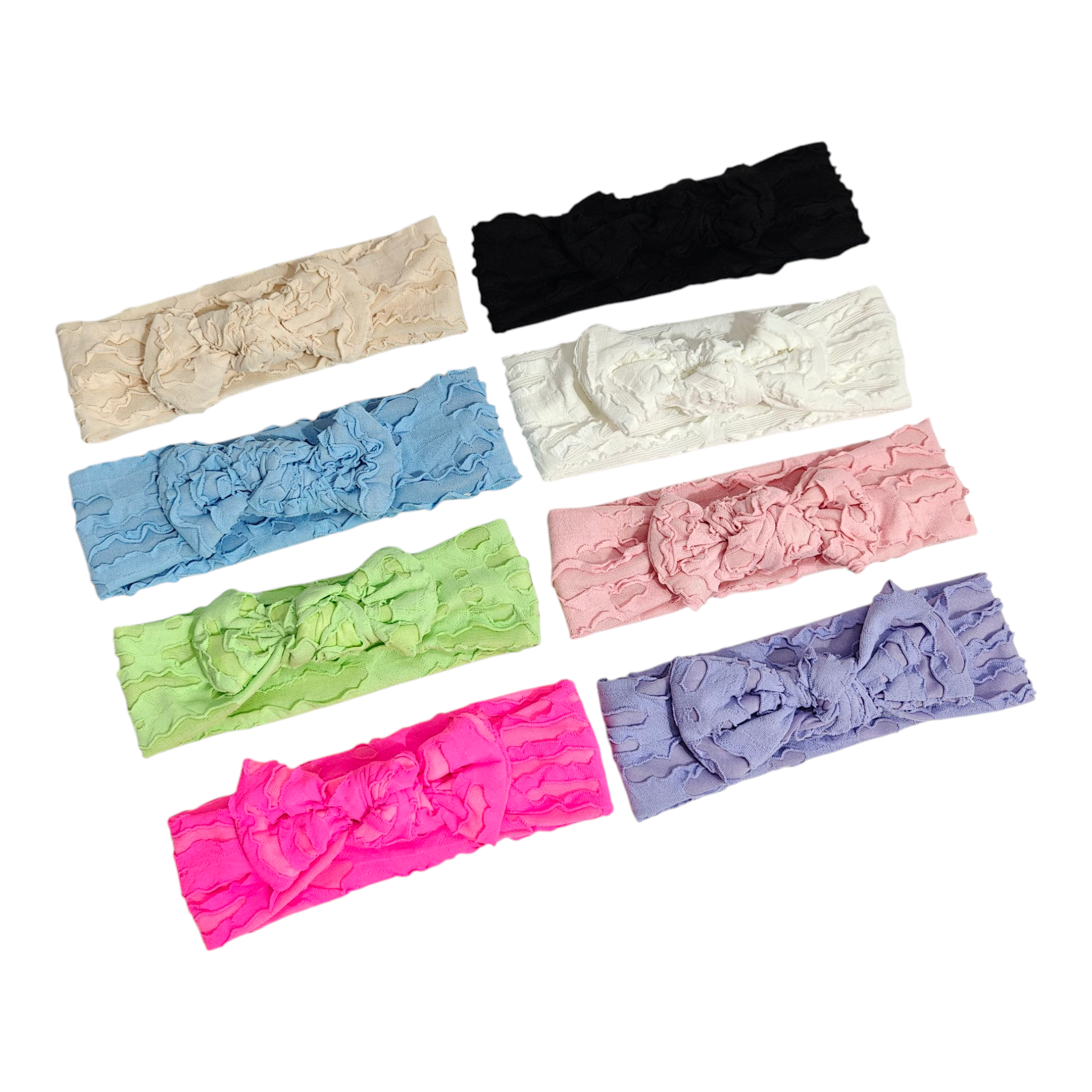 Swirl Textured Knot Detailed Headband