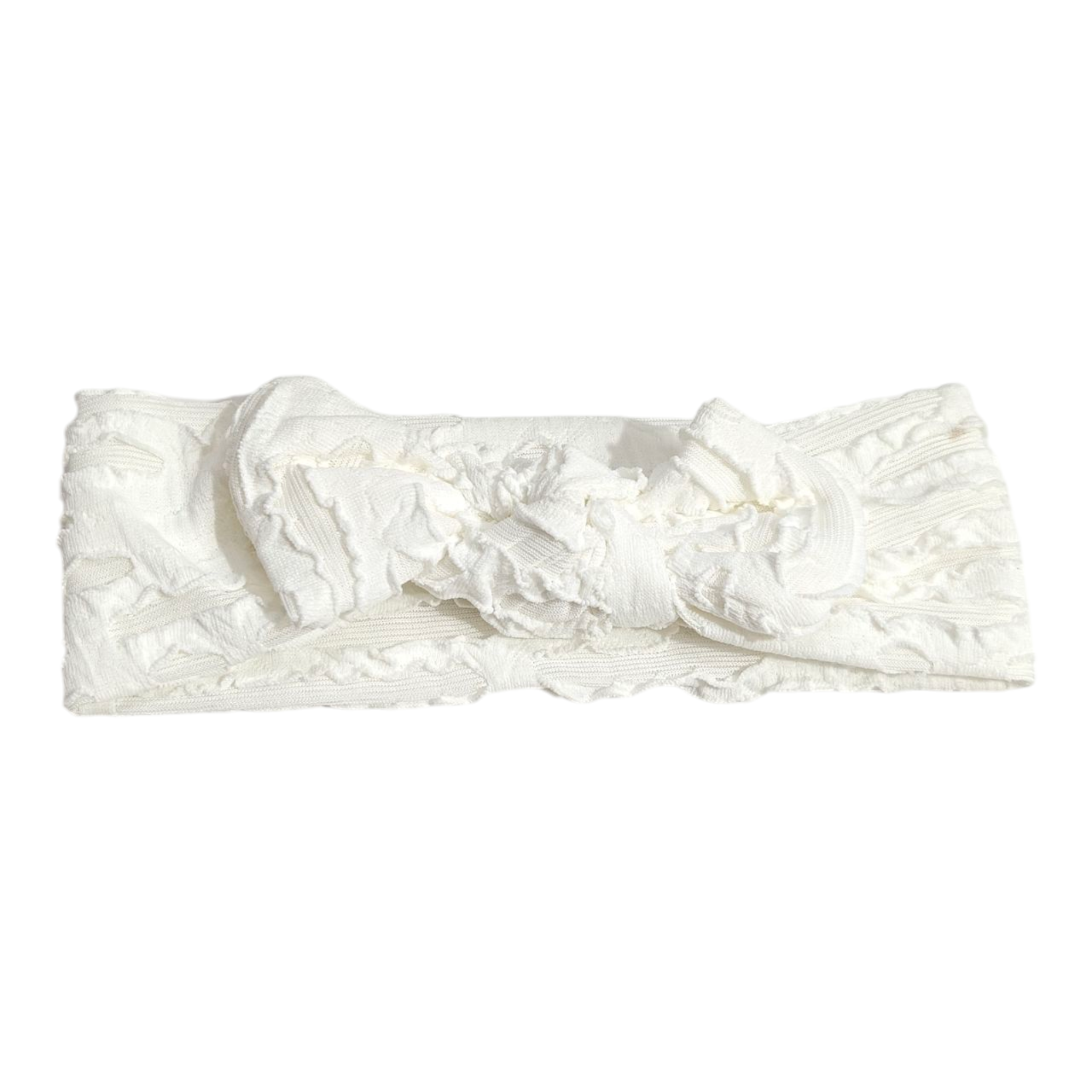 Swirl Textured Knot Detailed Headband