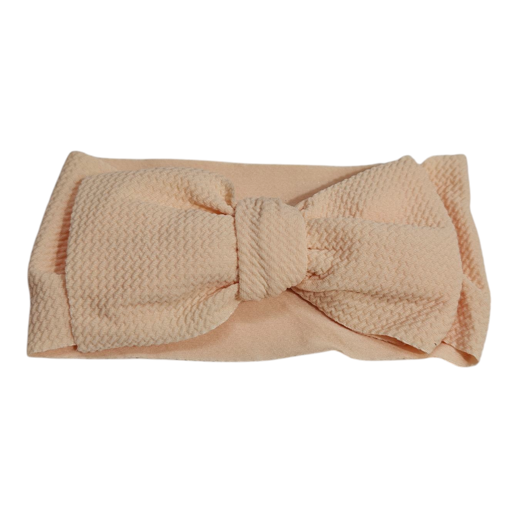 Textured Detailed Bow Applique Headband