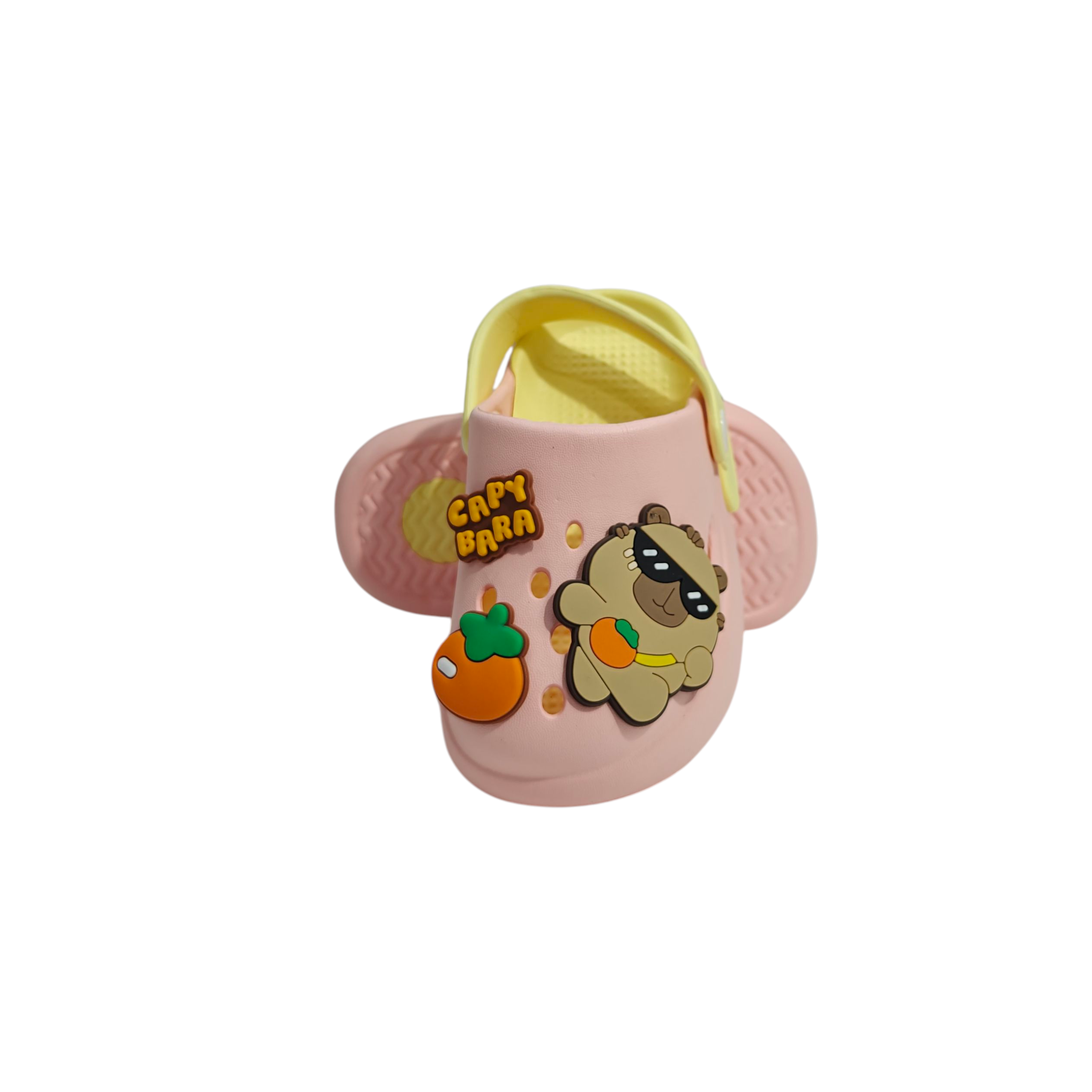 CAPY BARA AAPLIQUE CLOGS - PINK