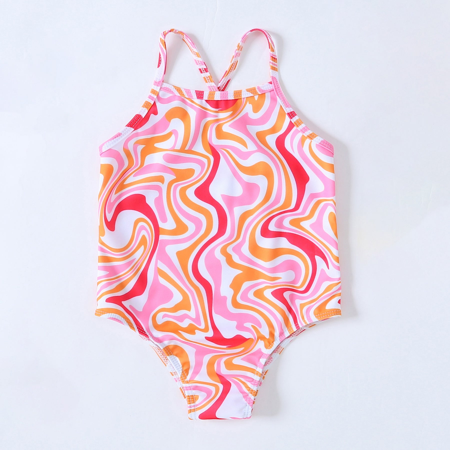 MCSWIRL SWIMSUIT - PINK