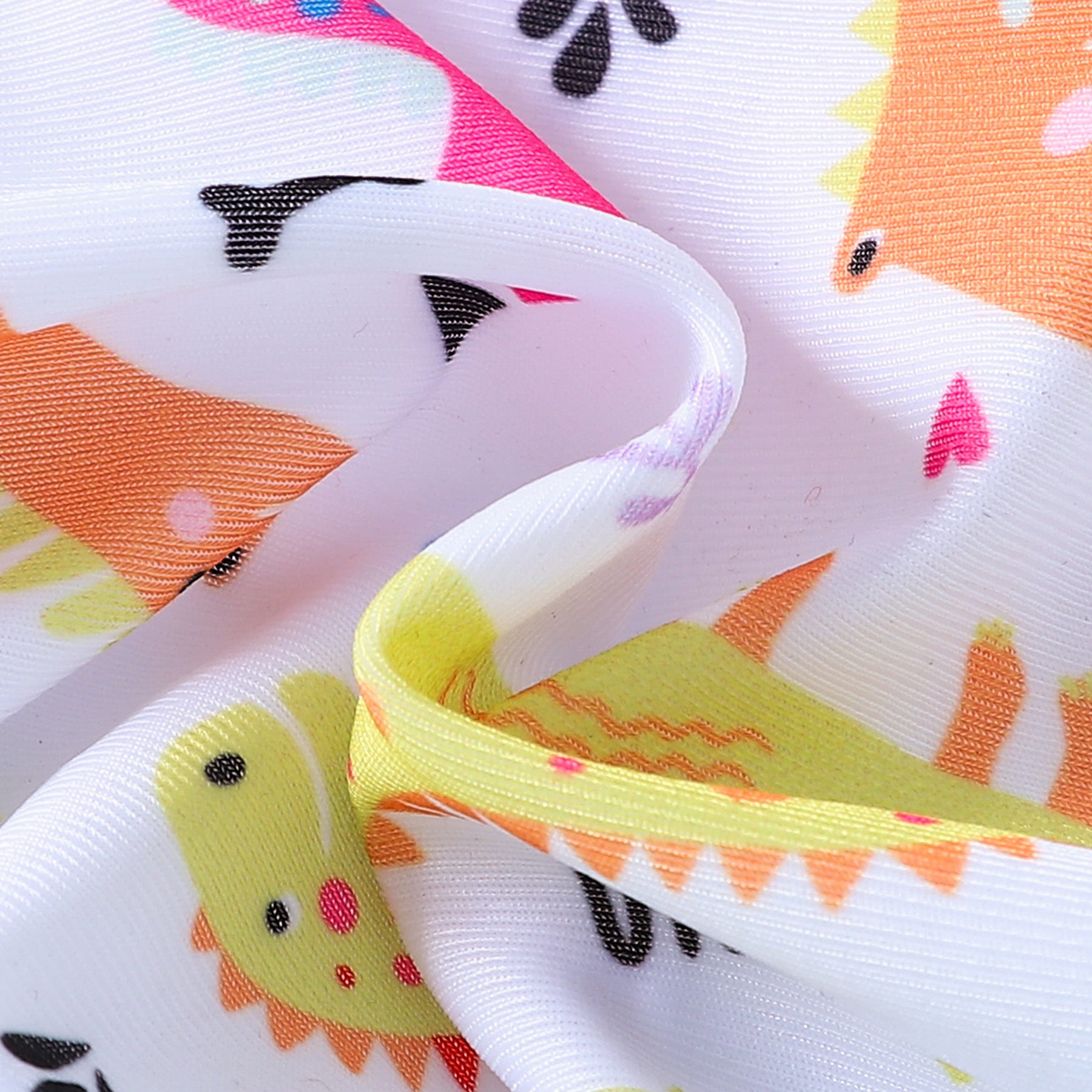 DINO SWIMSUIT 2PC - WHITE