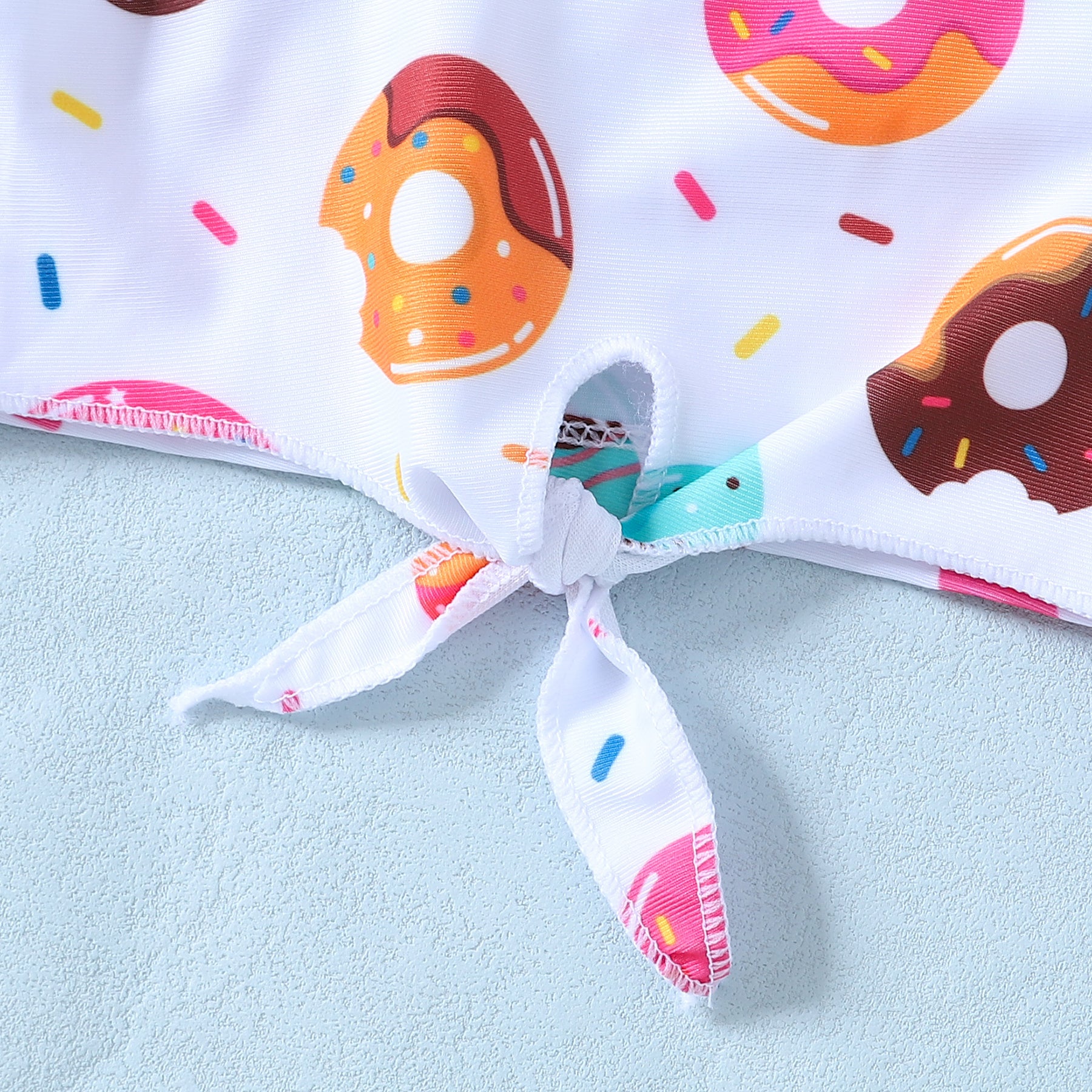 DONUT KNOT SWIMSUIT 2PC - PURPLE