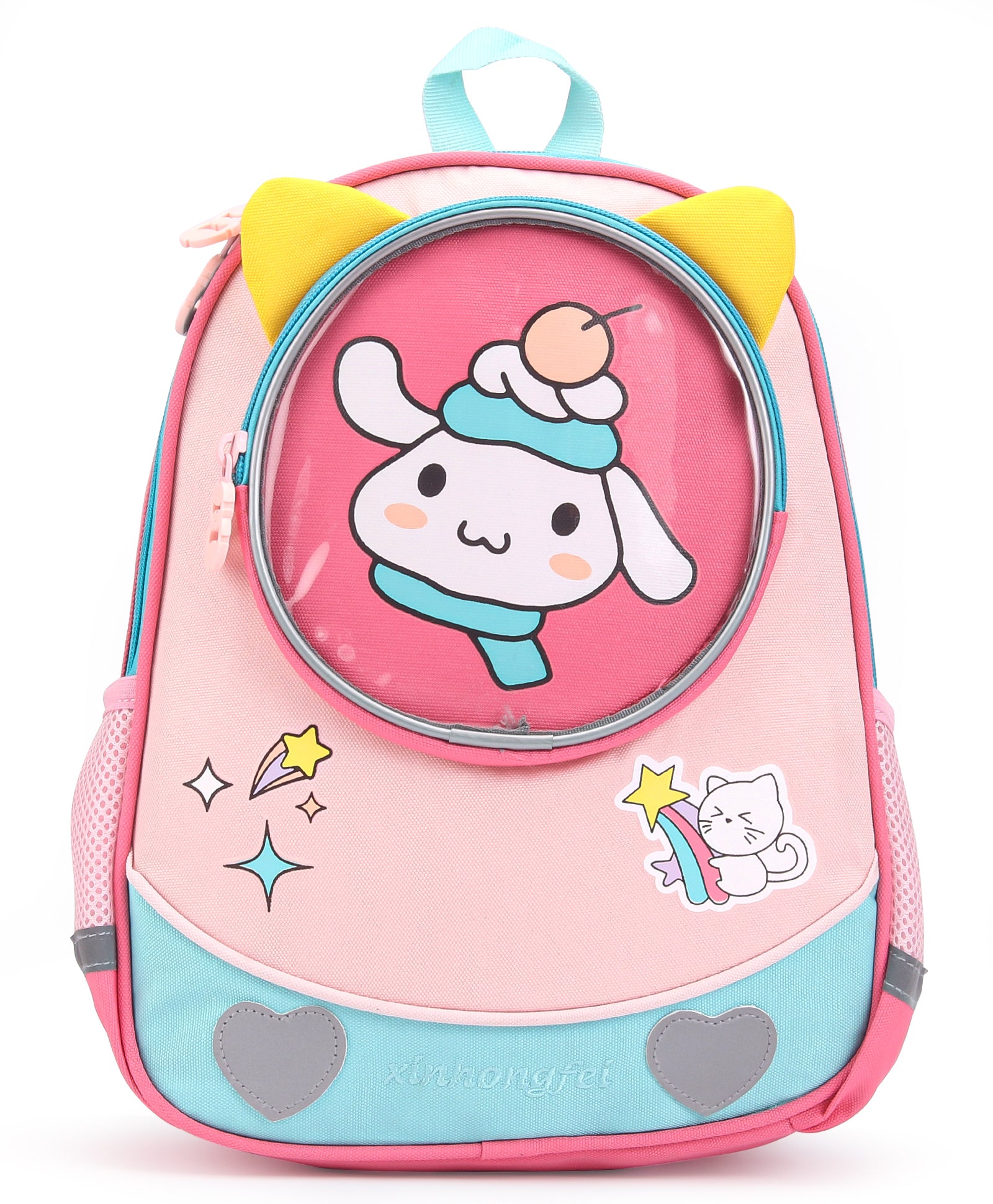 Pompompurin Design Front Pocket Backpack Pink - Main Image