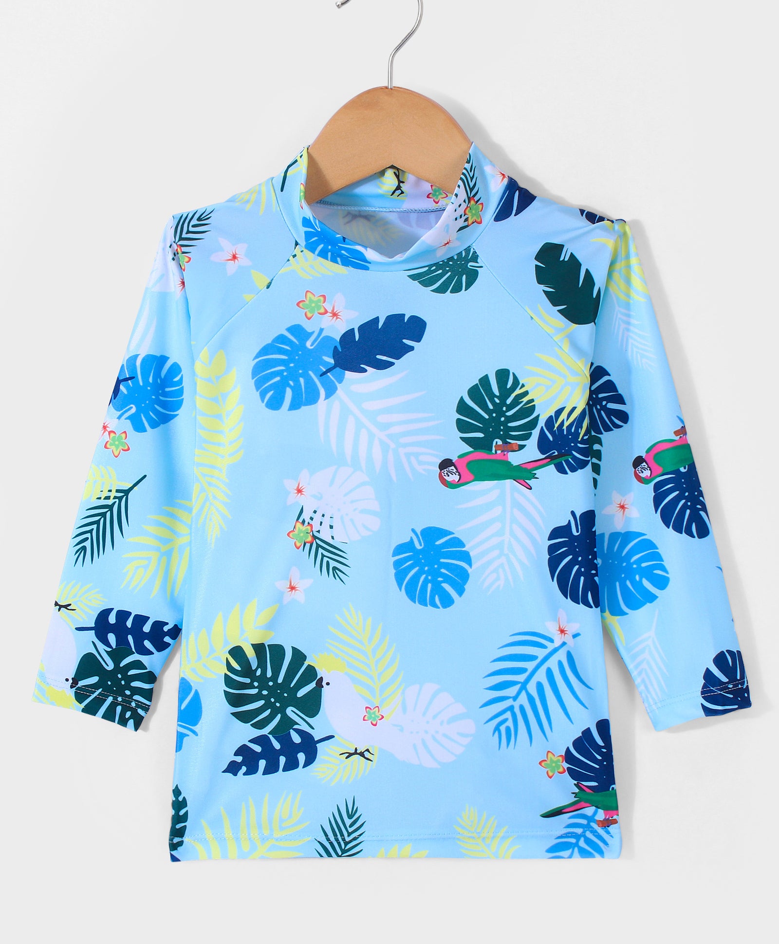 BRINK FLORAL 2PC SWIM SUIT - BLUE
